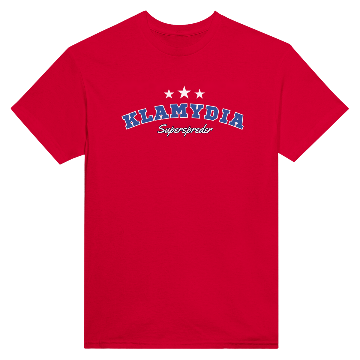 Klamydia superspreder - t-skjorte – Red