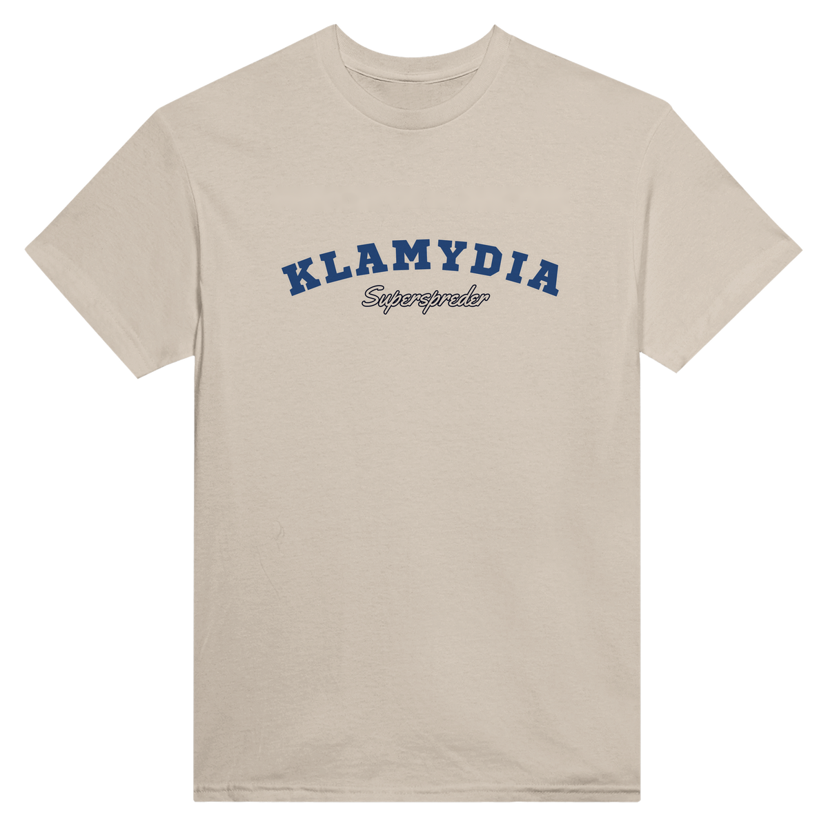 Klamydia superspreder - t-skjorte – Sand