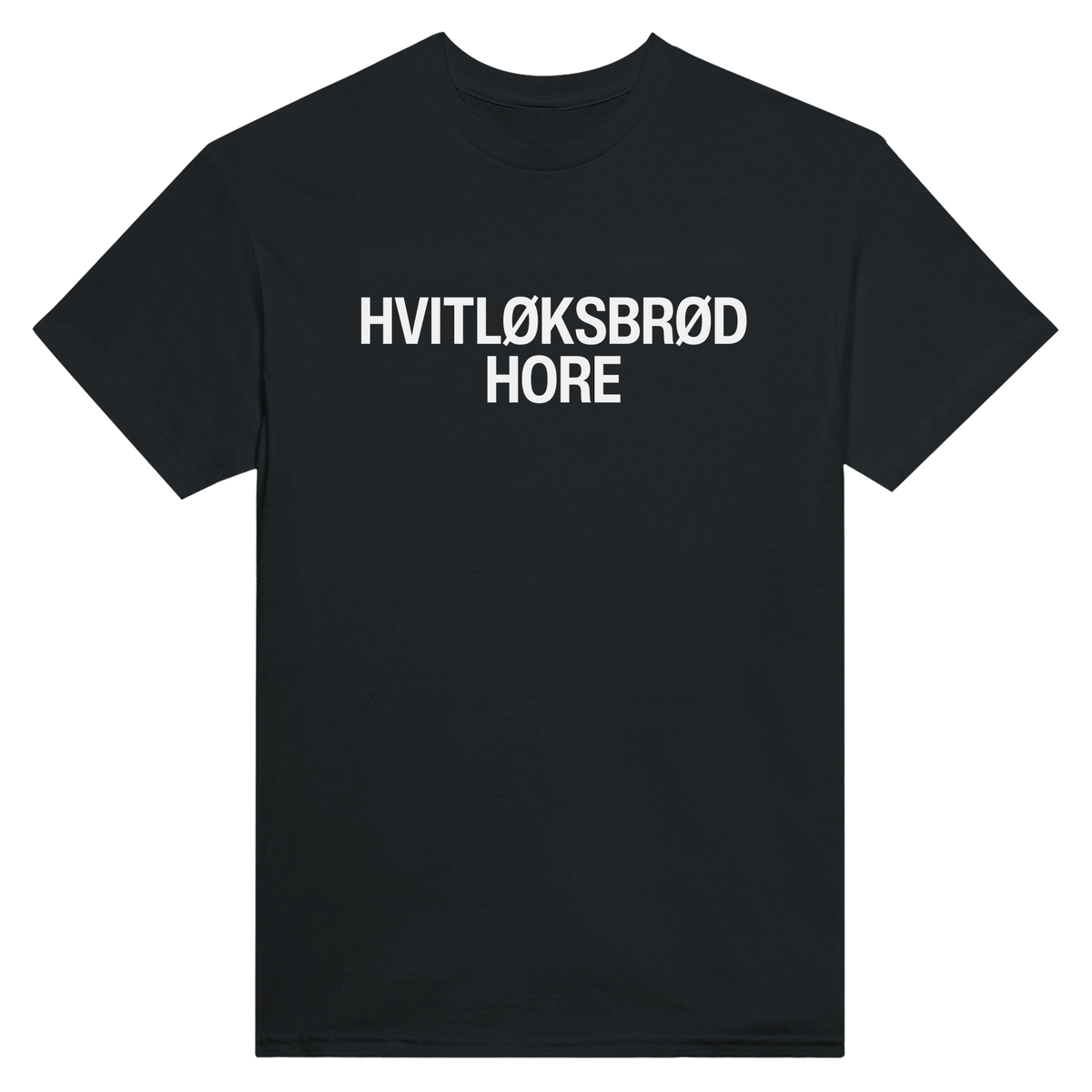 Hvitløksbrød hore - t-skjorte – Black