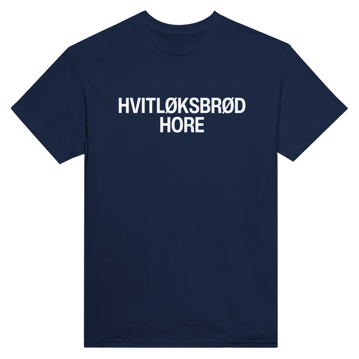 Hvitløksbrød hore - t-skjorte – Navy