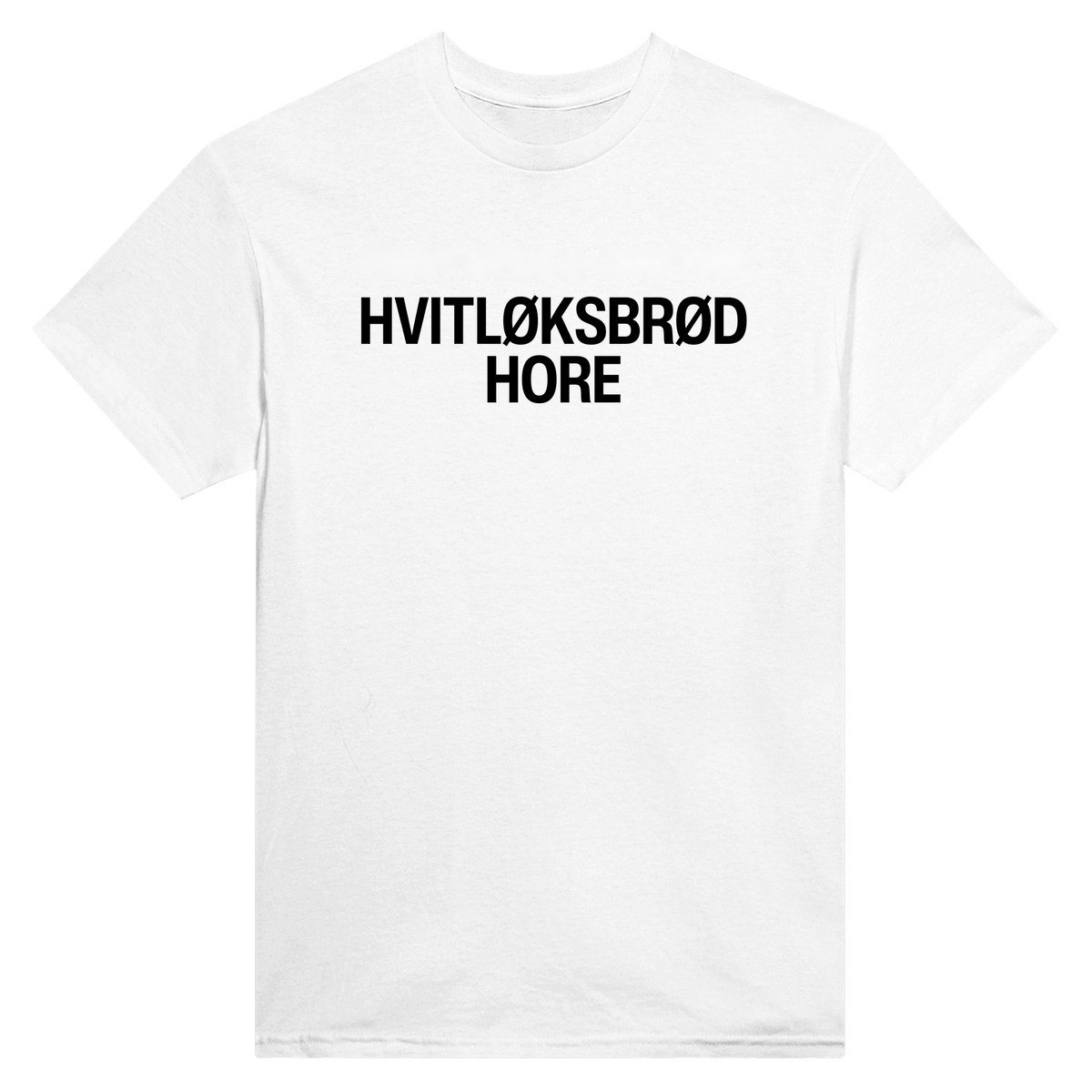 Hvitløksbrød hore - t-skjorte – White
