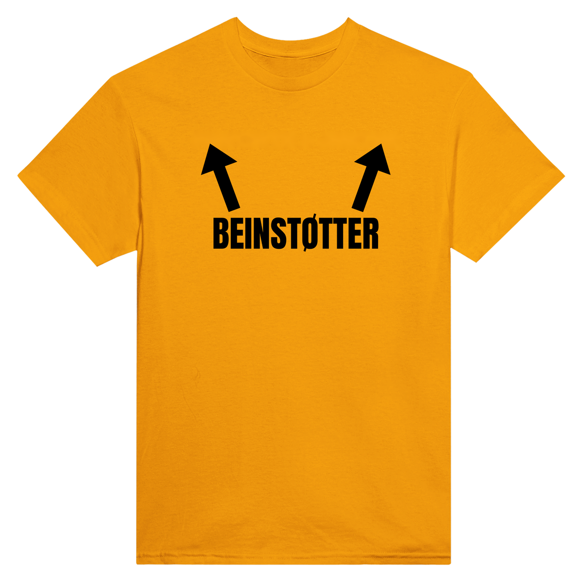 Beinstøtter - t-skjorte – Gold