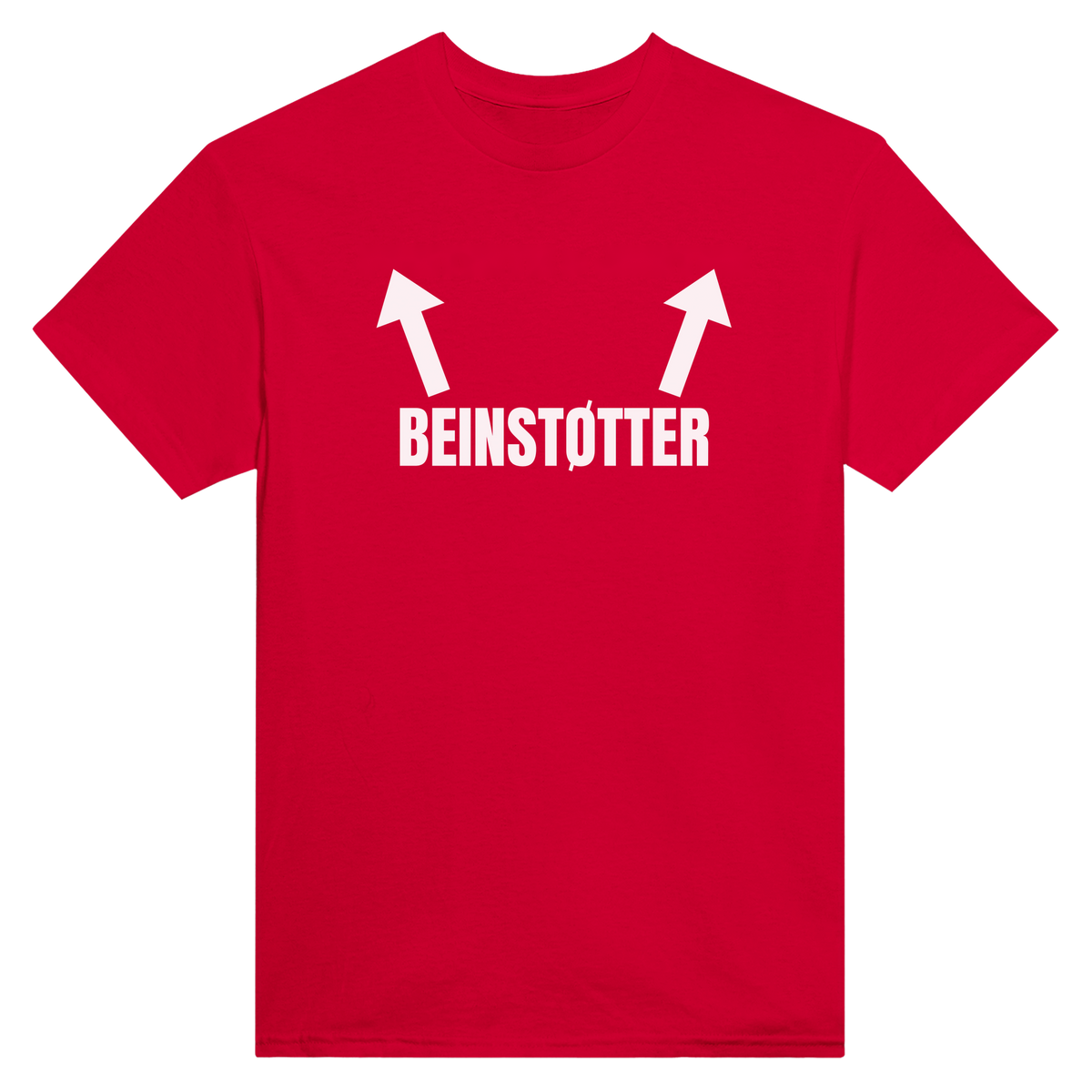 Beinstøtter - t-skjorte – Red