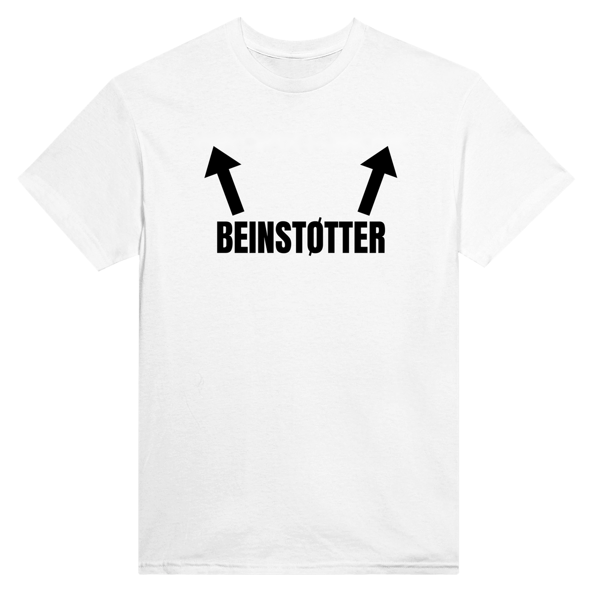 Beinstøtter - t-skjorte – White