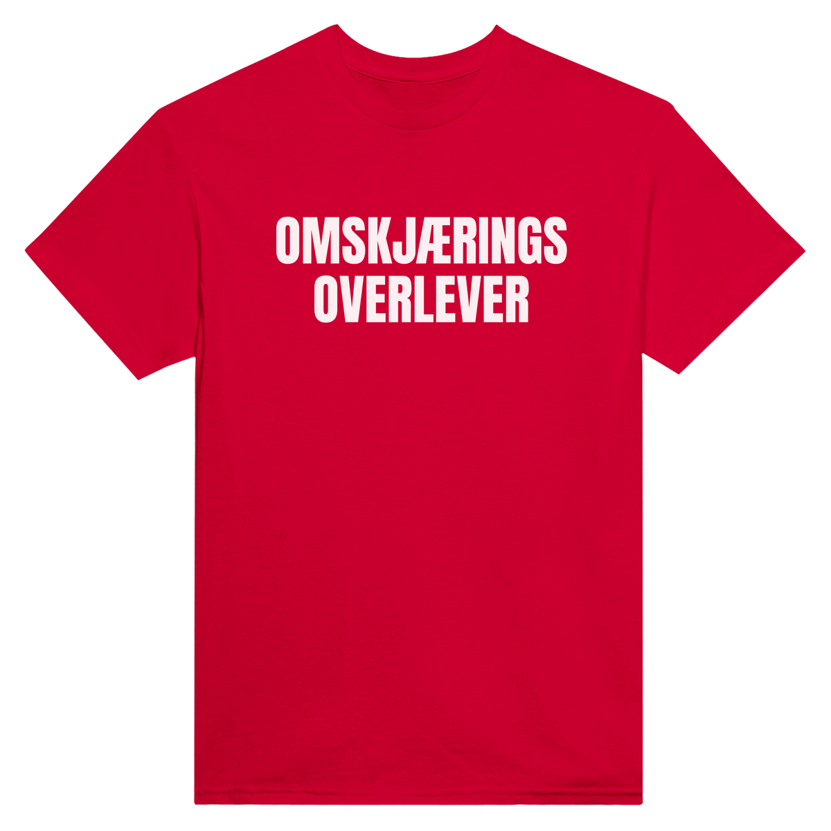Omskjæringsoverlever - t-skjorte – Red