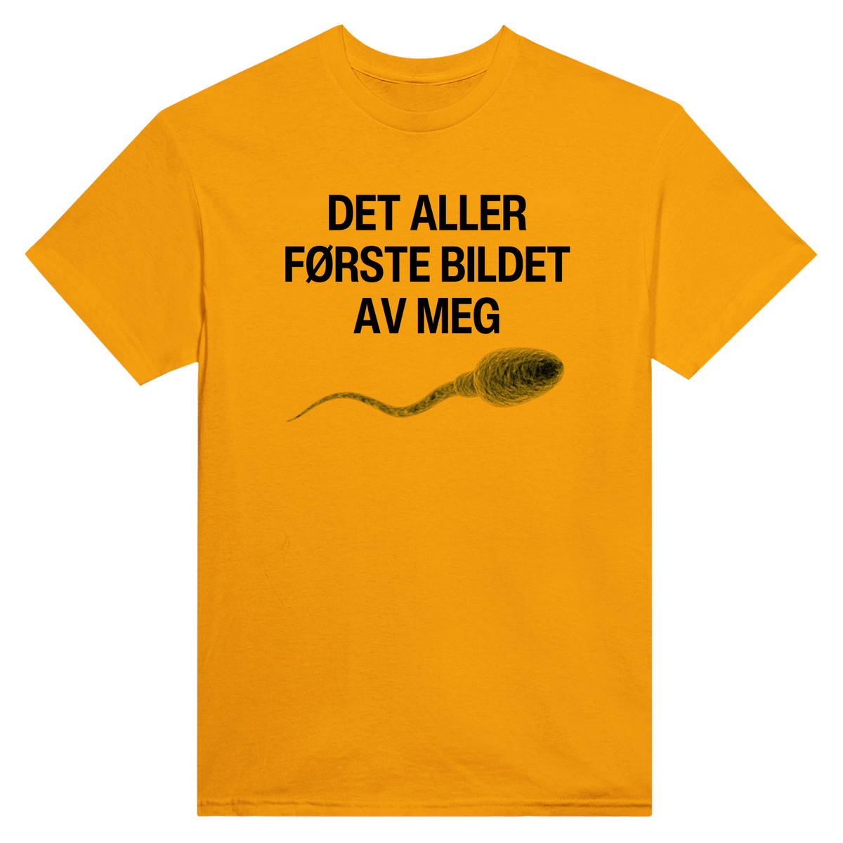Det aller første bildet av meg - t-skjorte – Gold
