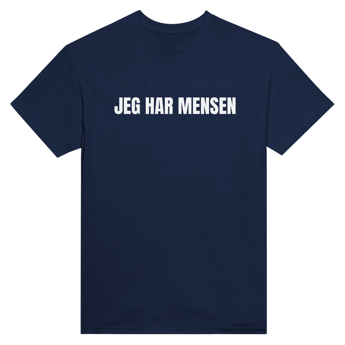 Jeg har mensen - t-skjorte – Navy