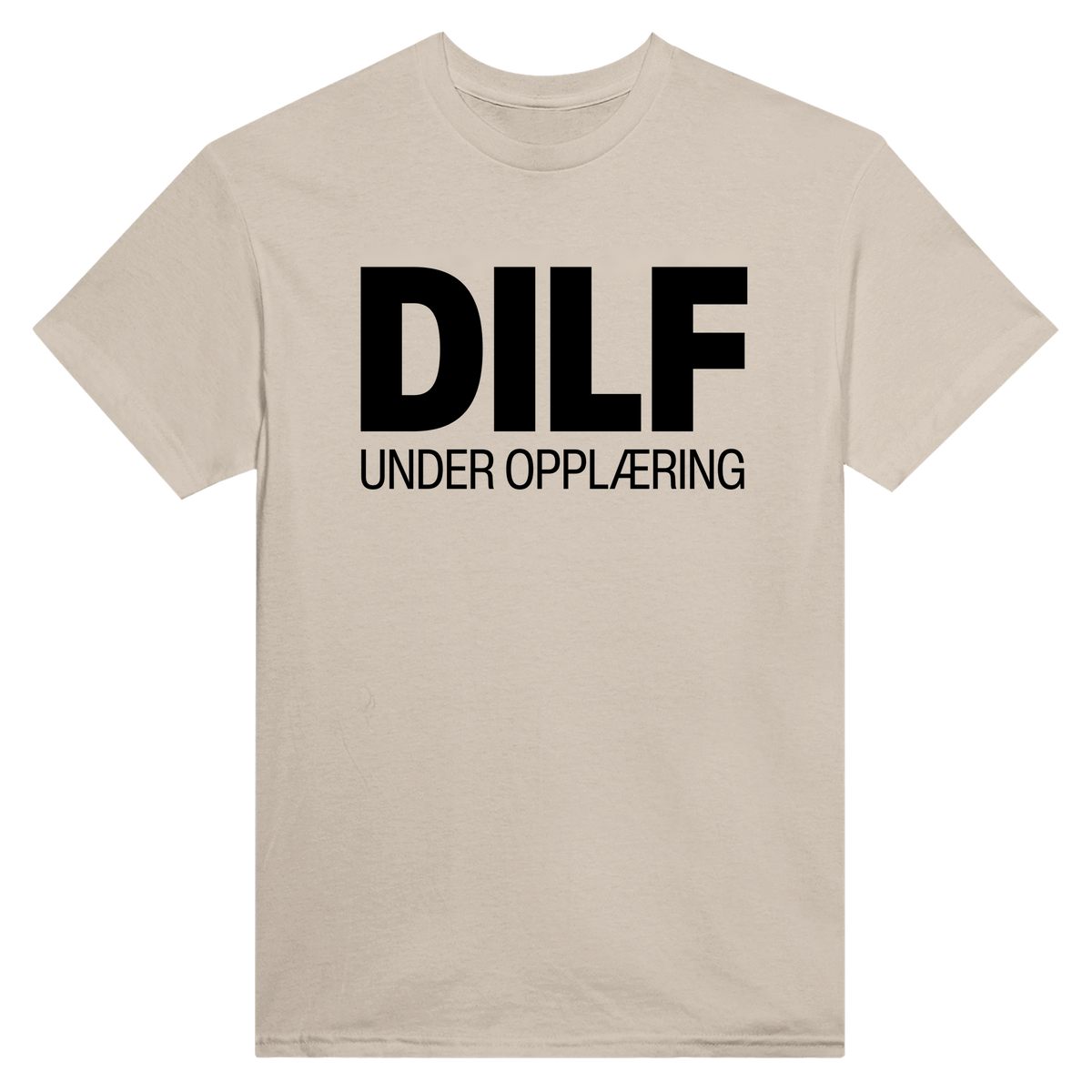 DILF under opplæring - t-skjorte – Sand