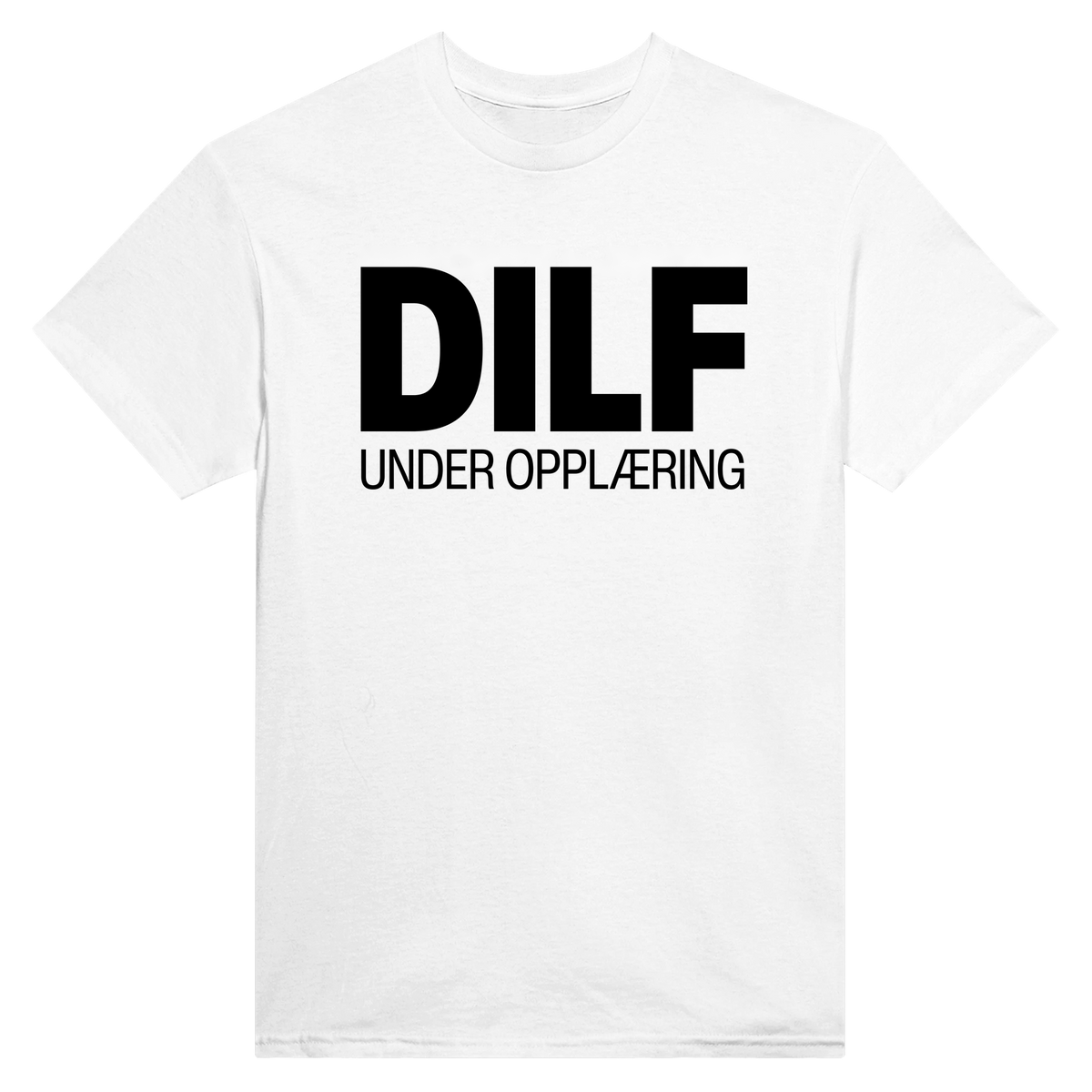 DILF under opplæring - t-skjorte – White