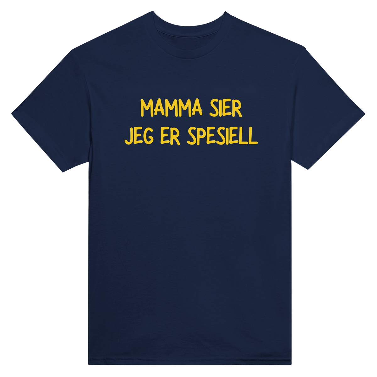 Mamma sier jeg er spesiell - t-skjorte – Navy