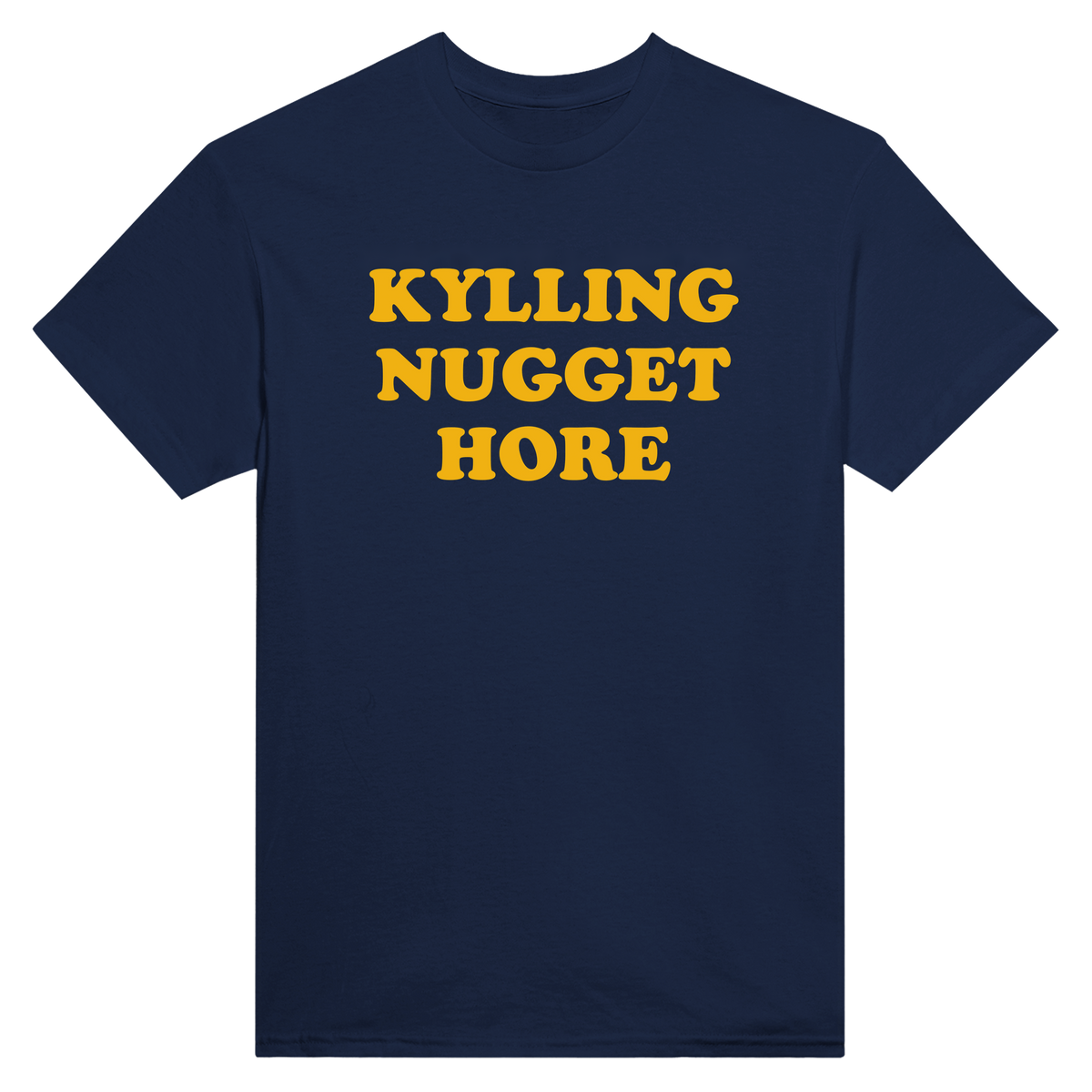 Kyllingnuggethore - t-skjorte – Navy