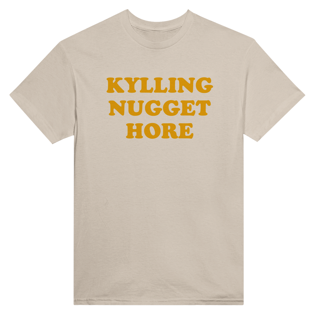 Kyllingnuggethore - t-skjorte – Sand