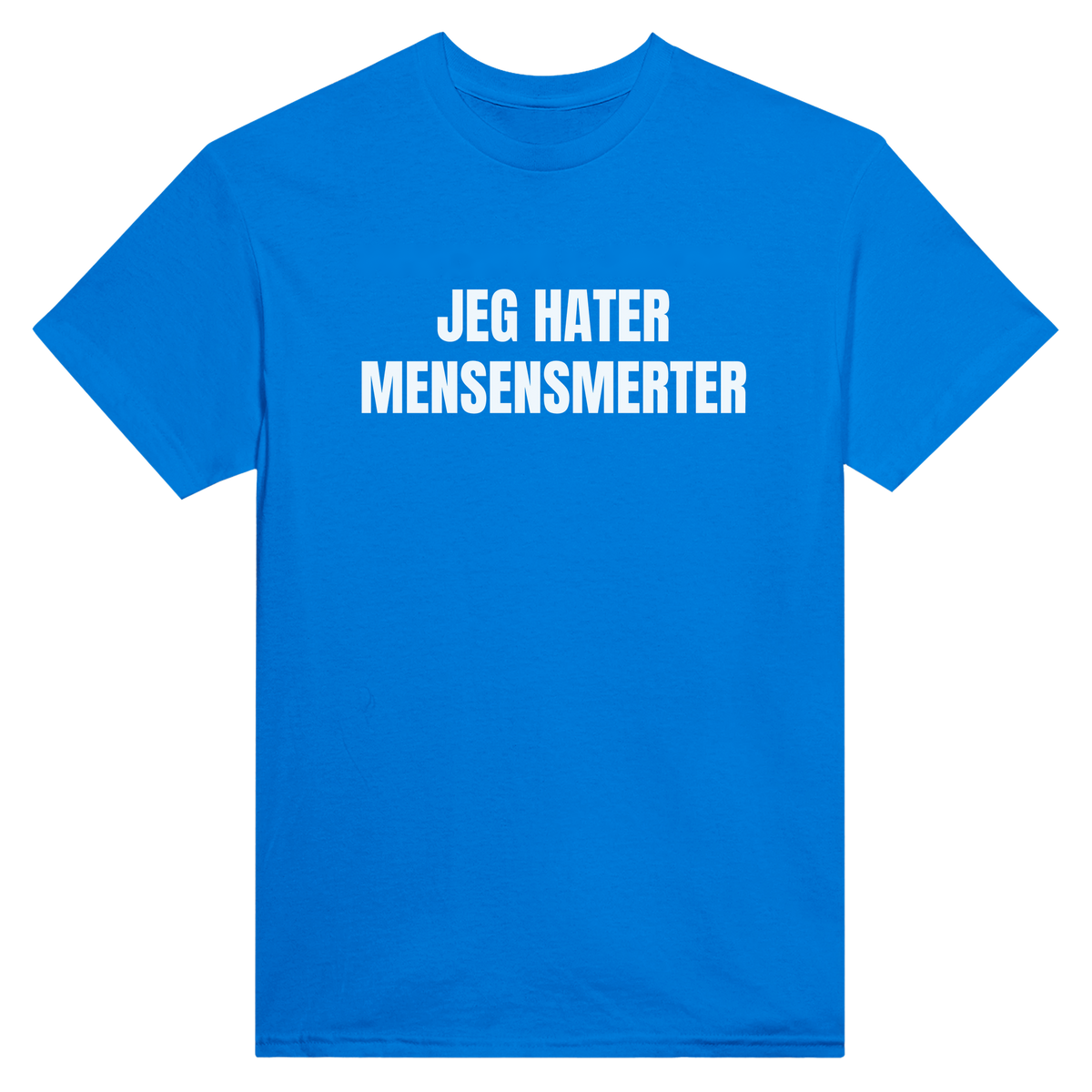 Jeg hater mensensmerter - t-skjorte – Royal