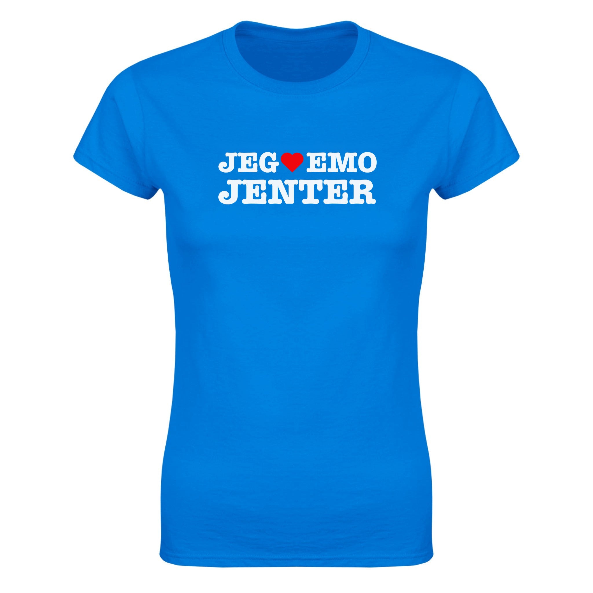 Jeg elsker emo jenter - Dame t-skjorte – Royal
