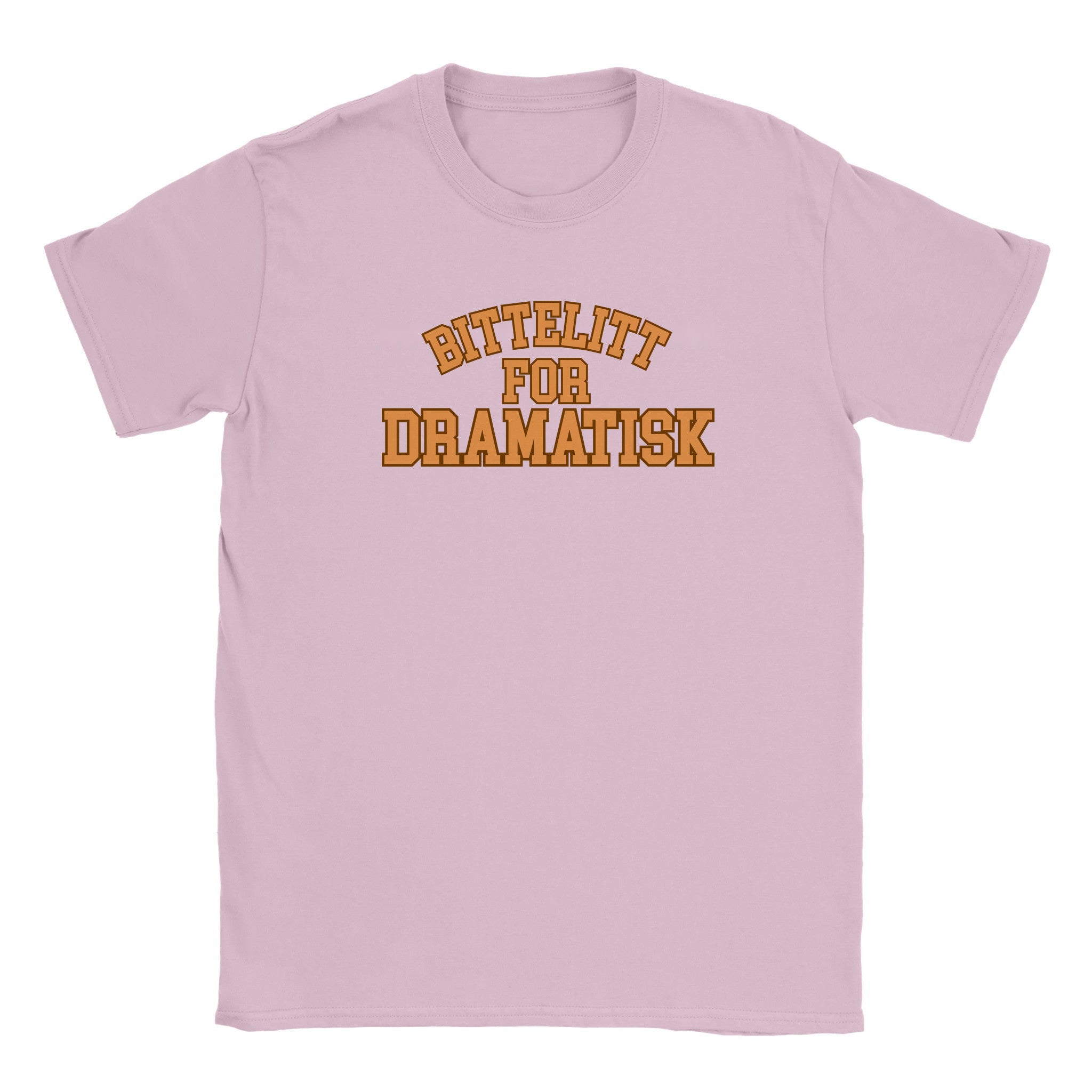 For dramatisk - Baby tee – Light Pink