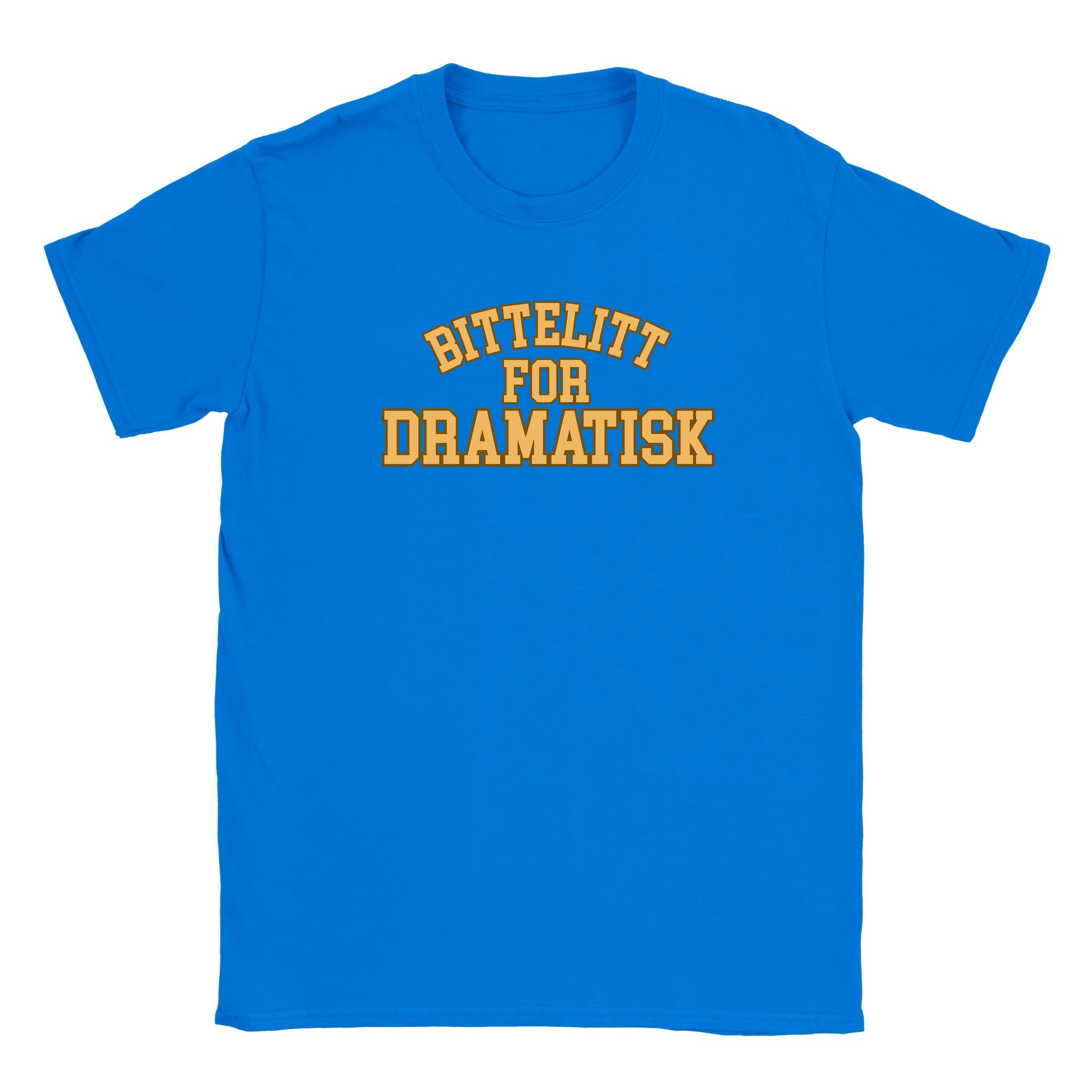 For dramatisk - Baby tee – Royal