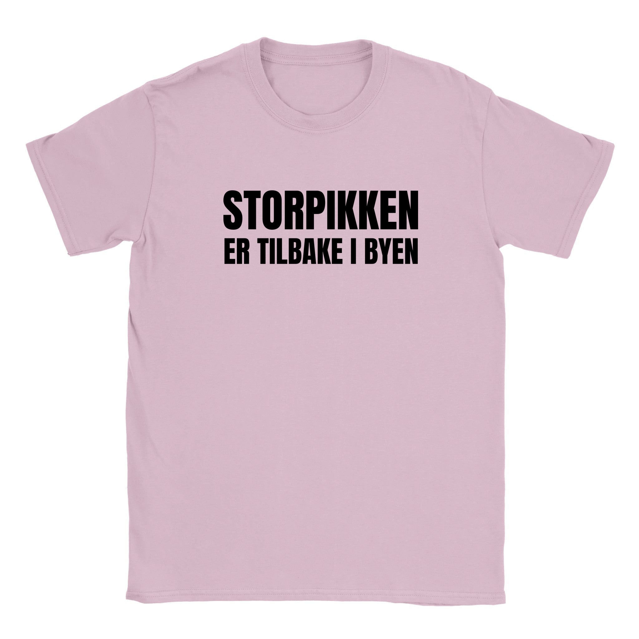 Storpikken er tilbake i byen - Baby tee – Light Pink