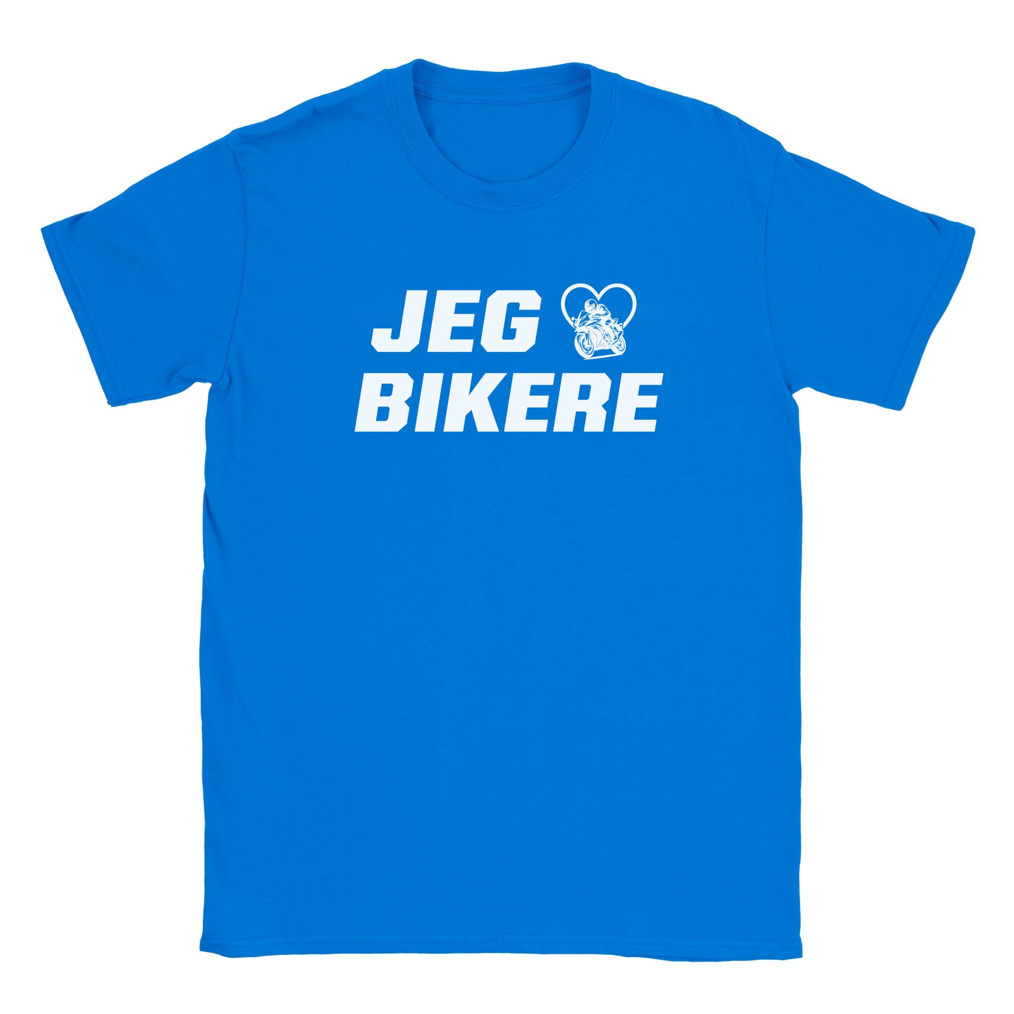 Jeg elsker bikere - Baby tee – Royal