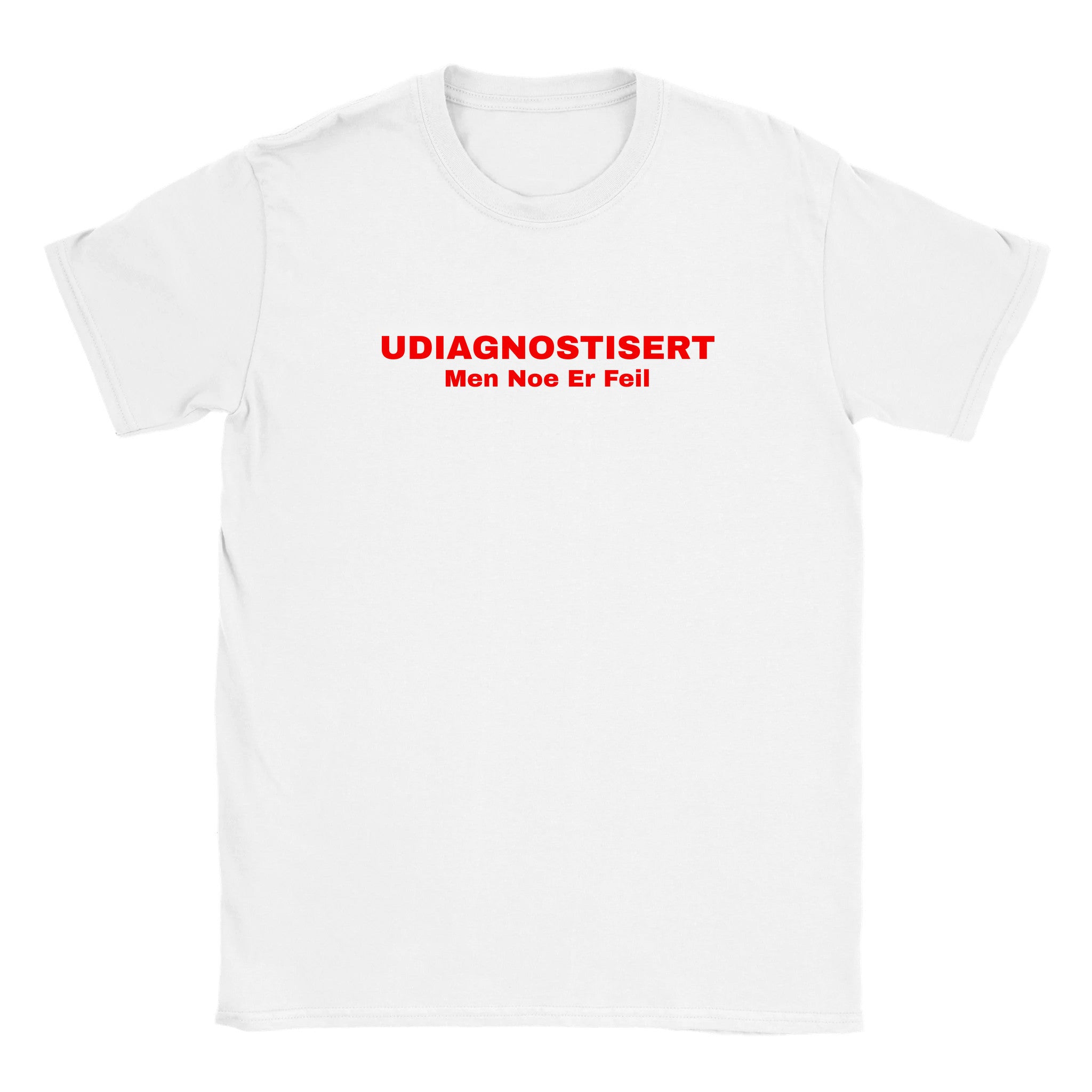Udiagnostisert men noe er feil - Baby tee – White