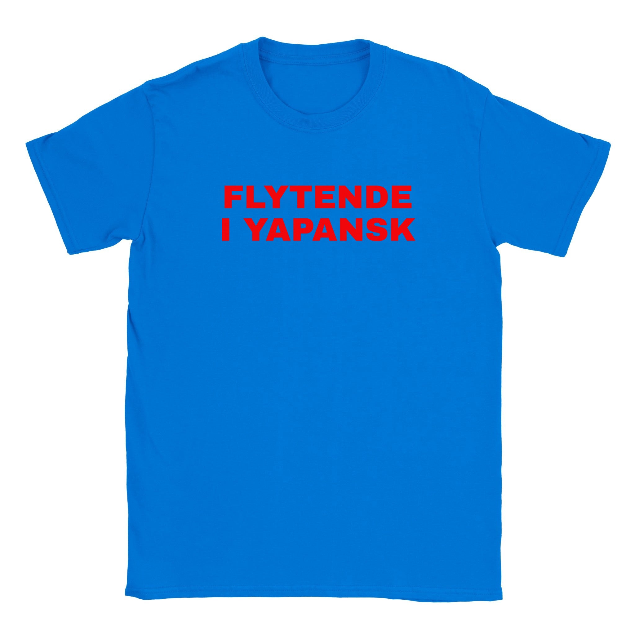 Flytende i yapansk - Baby tee – Royal