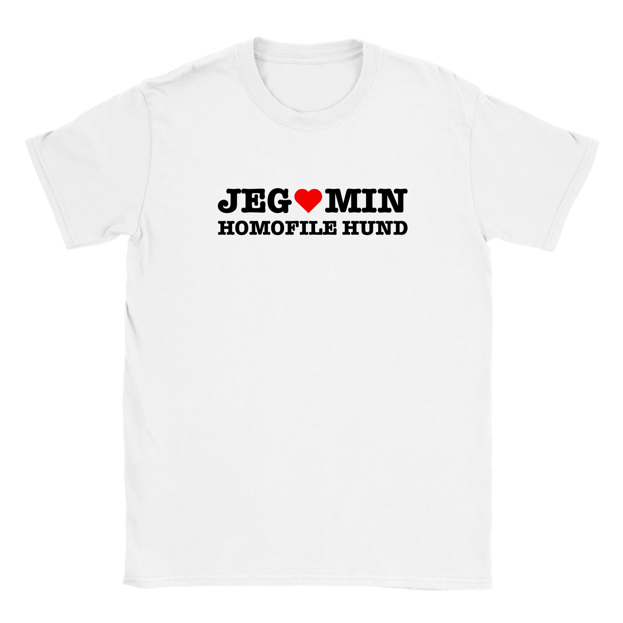Jeg elsker min homofile hund - Baby tee – White