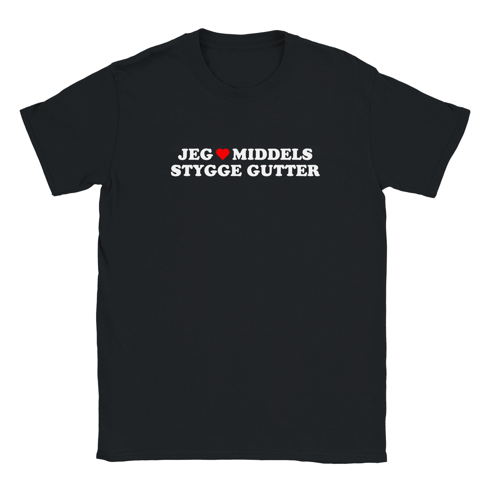 Jeg elsker middels stygge gutter - Baby tee – Black