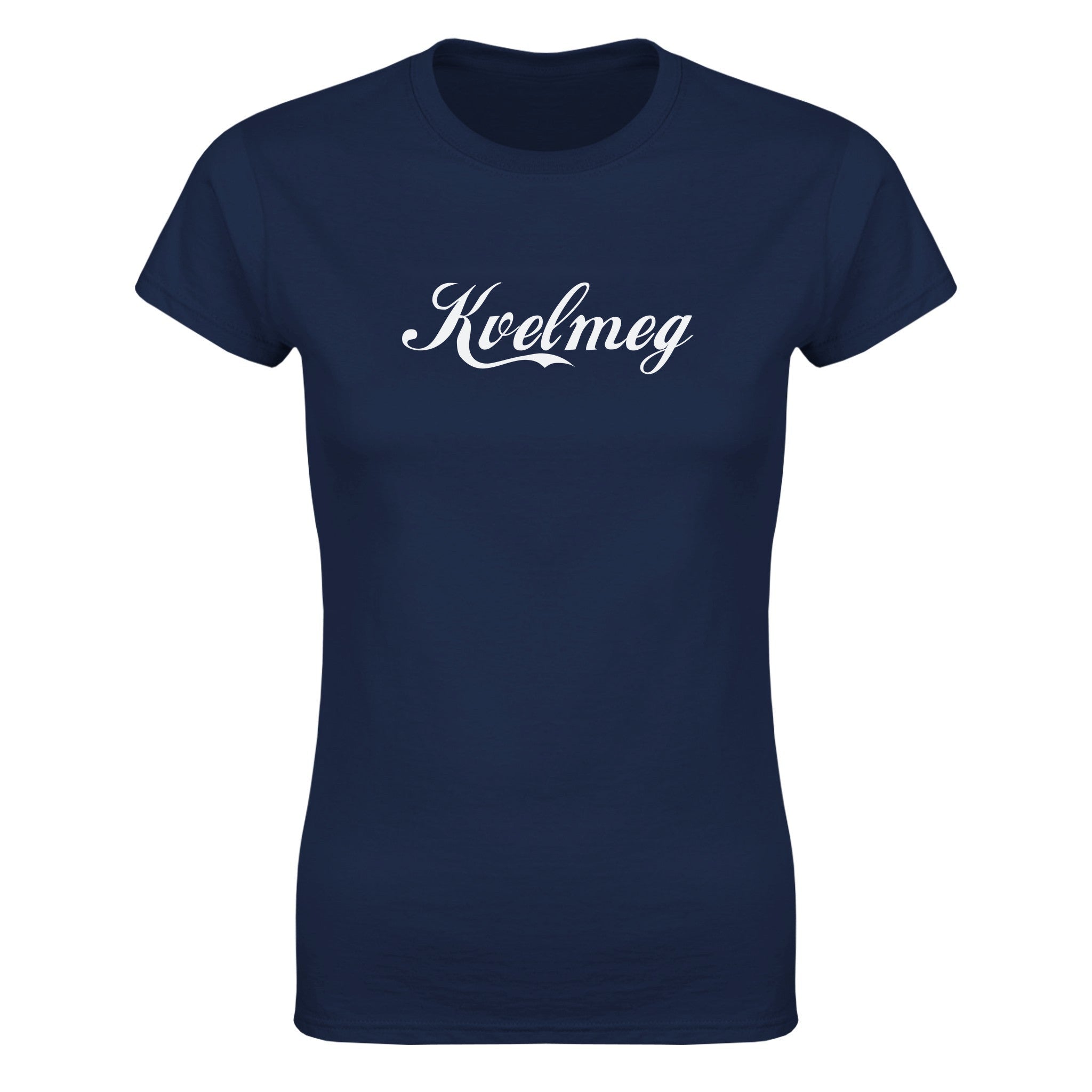 K vel meg - Dame t-skjorte – Navy