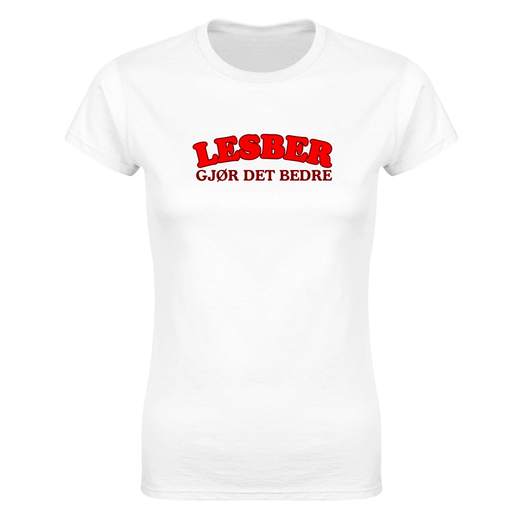Gjør det bedre - Dame t-skjorte – White