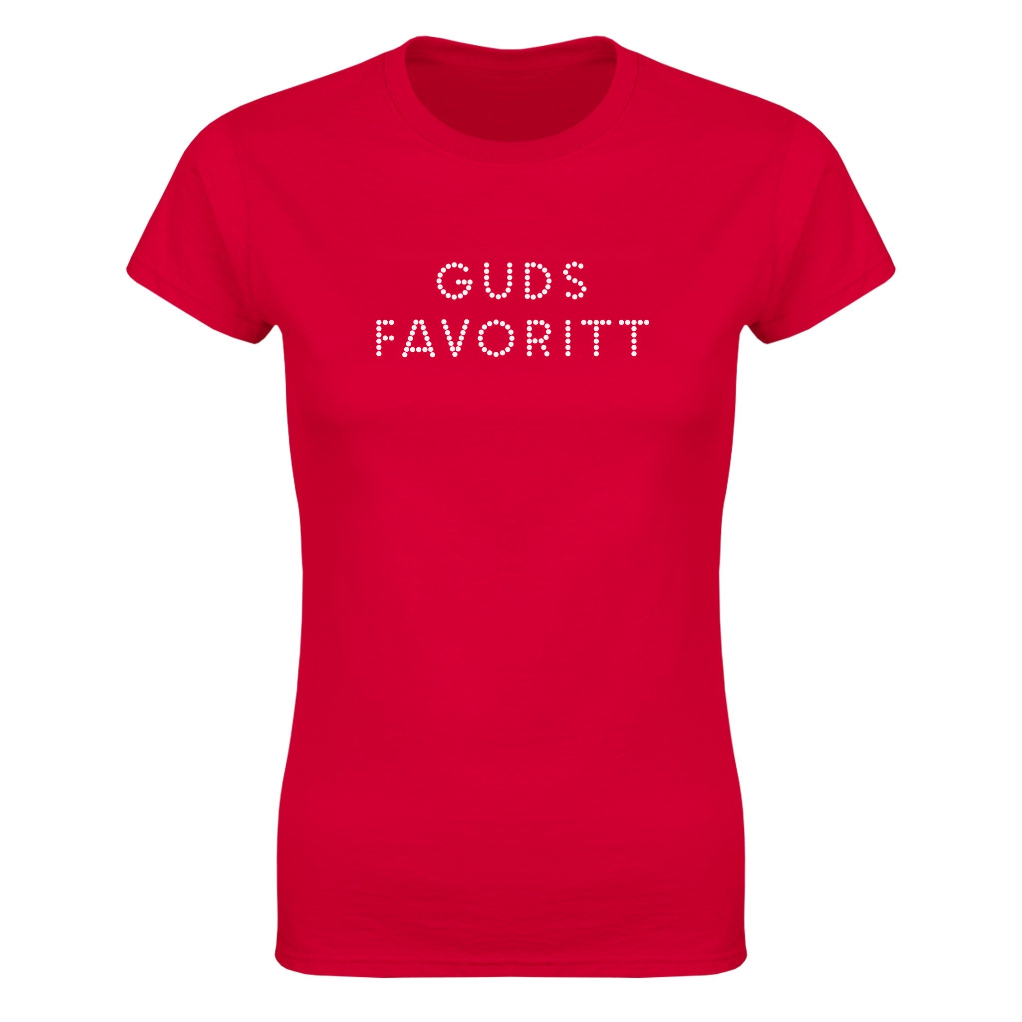 Guds favoritt - Dame t-skjorte – Red