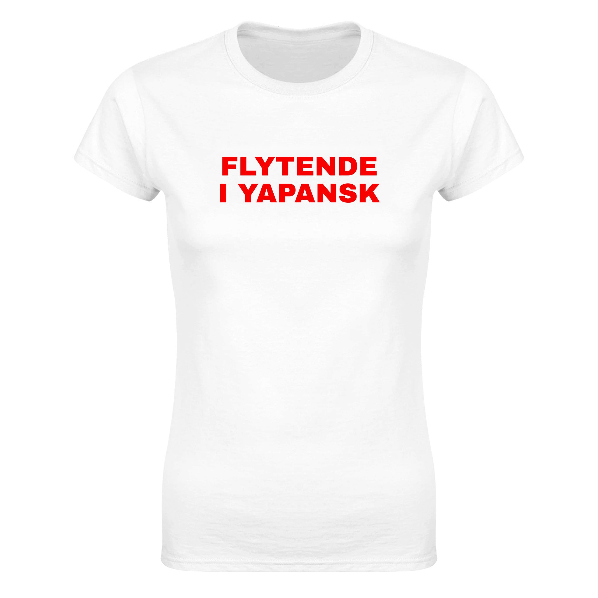 Flytende i yapansk - Dame t-skjorte – White