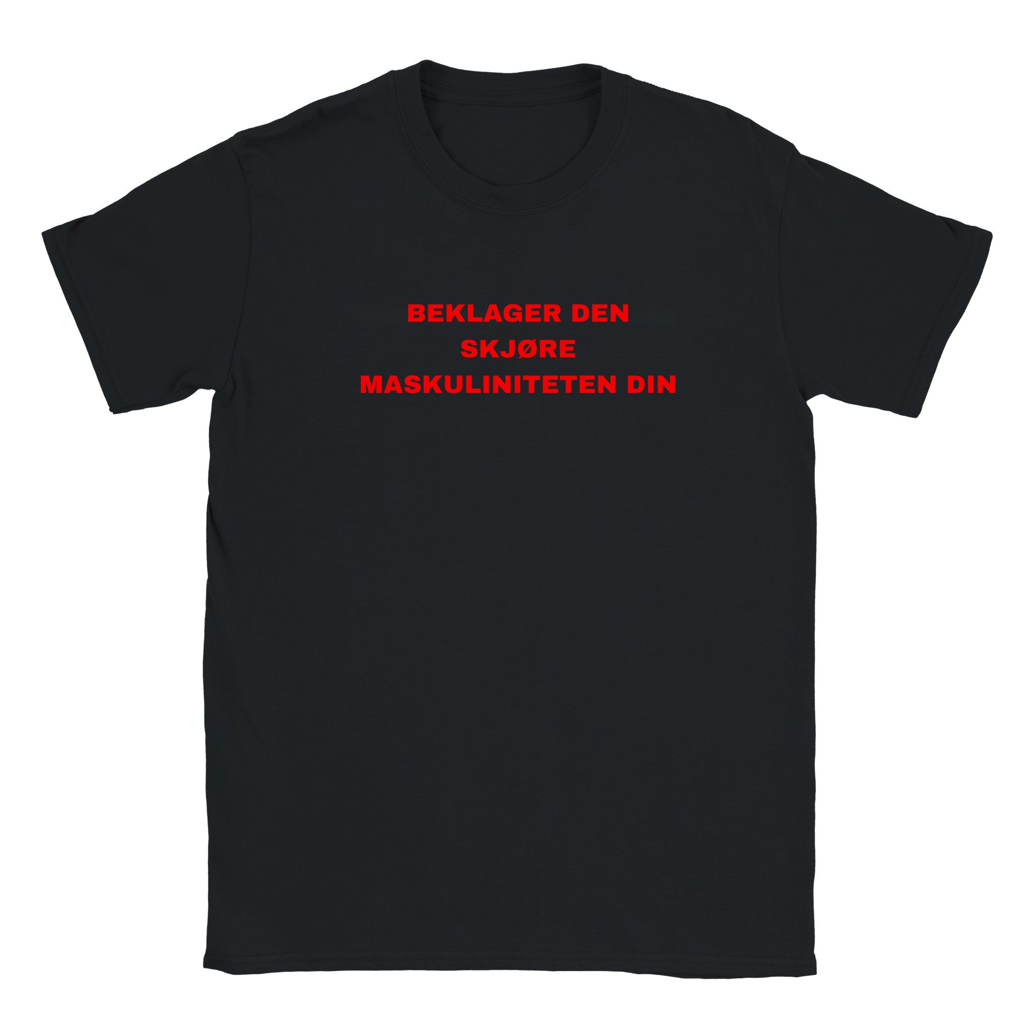 Beklager den skjøre maskuliniteten din - Baby tee – Black