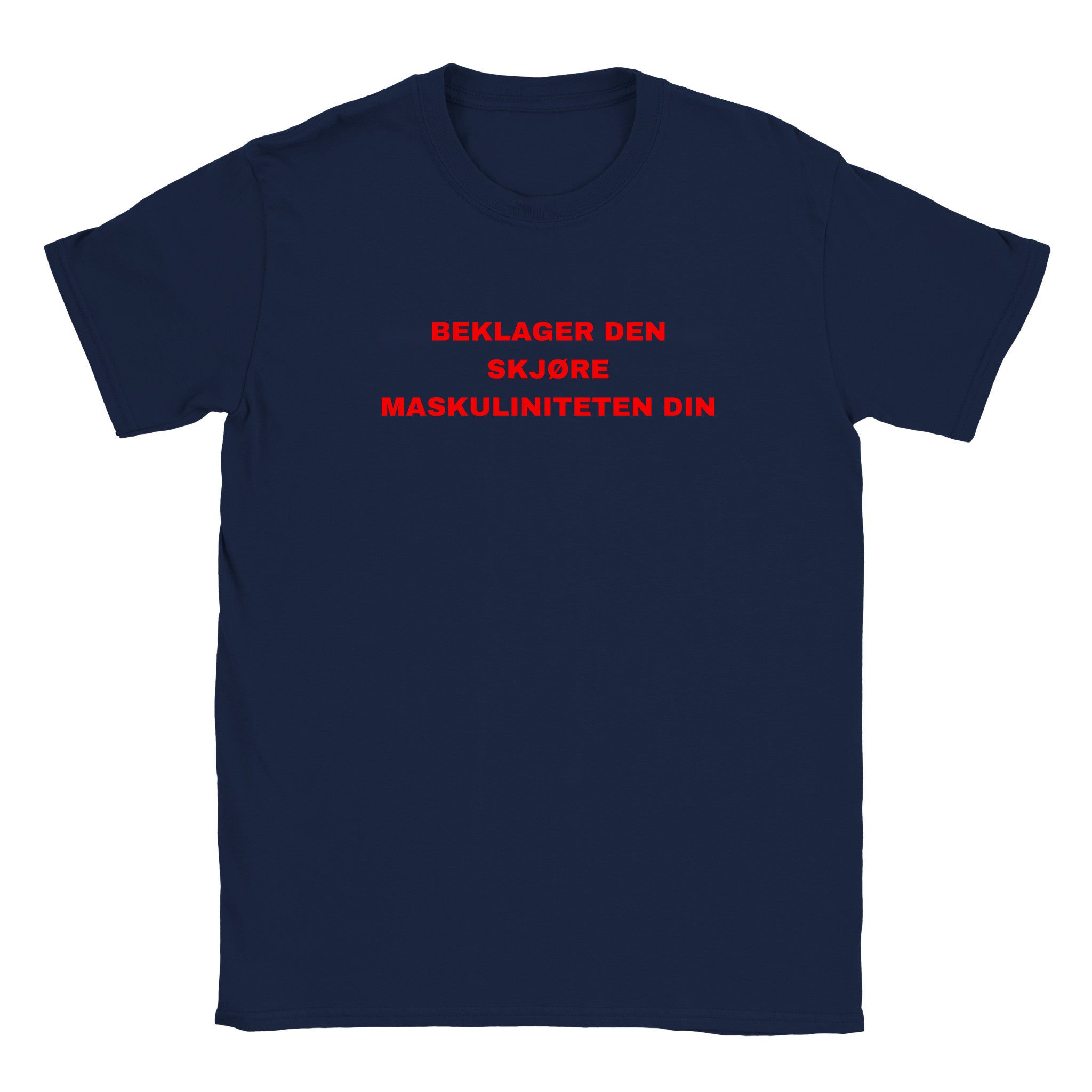 Beklager den skjøre maskuliniteten din - Baby tee – Navy