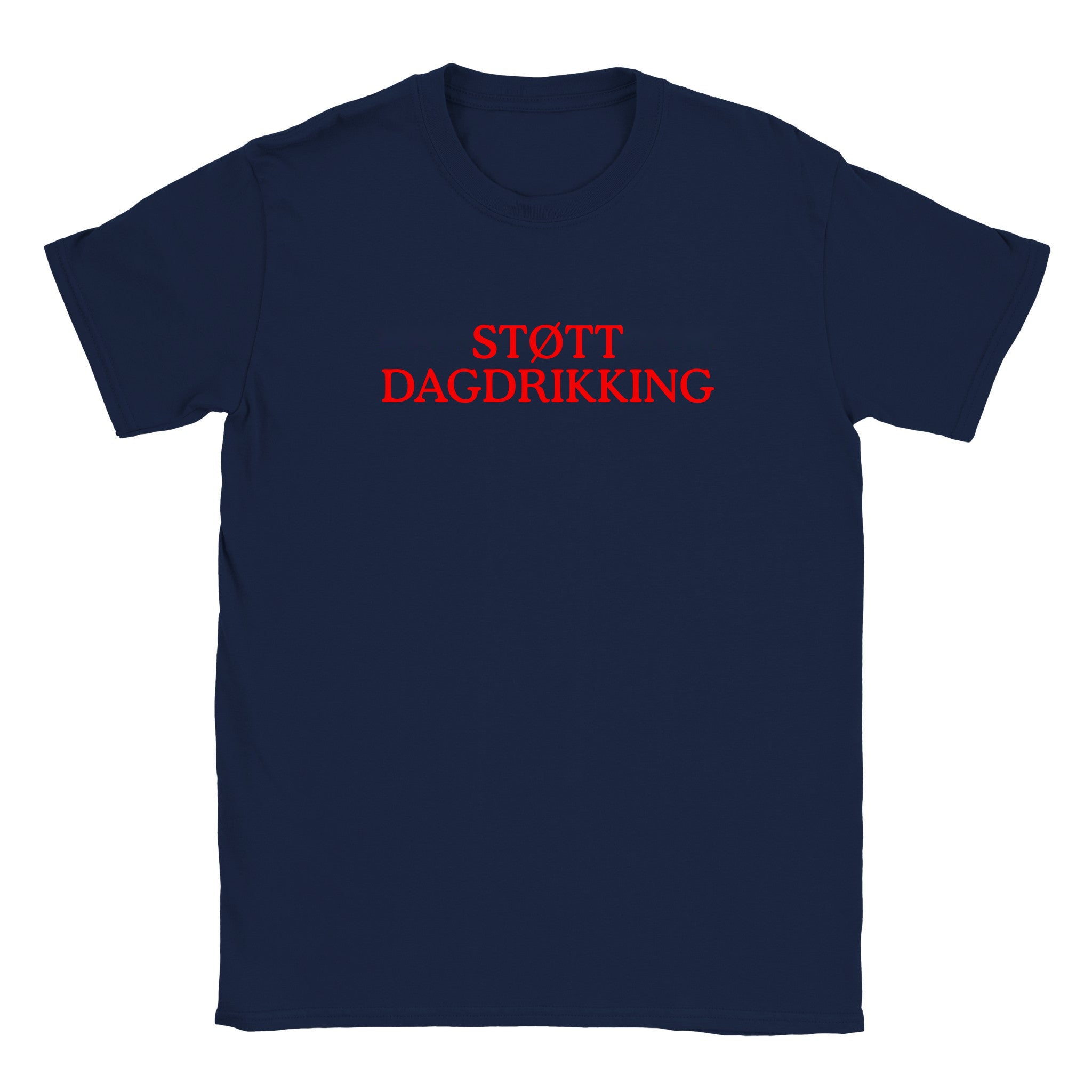 Støtt dagdrikking - Baby tee – Navy