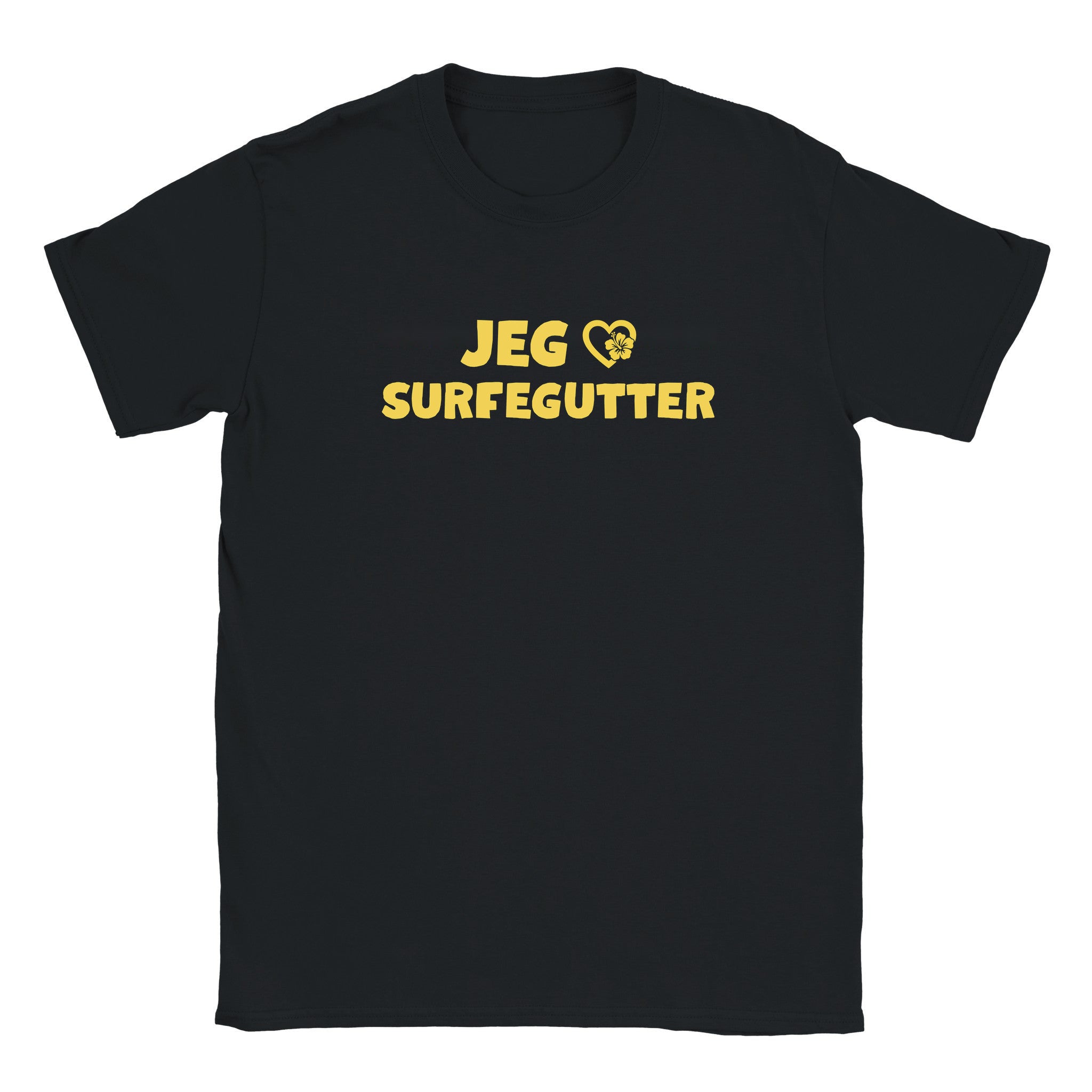 Jeg elsker surfegutter - Baby tee – Black