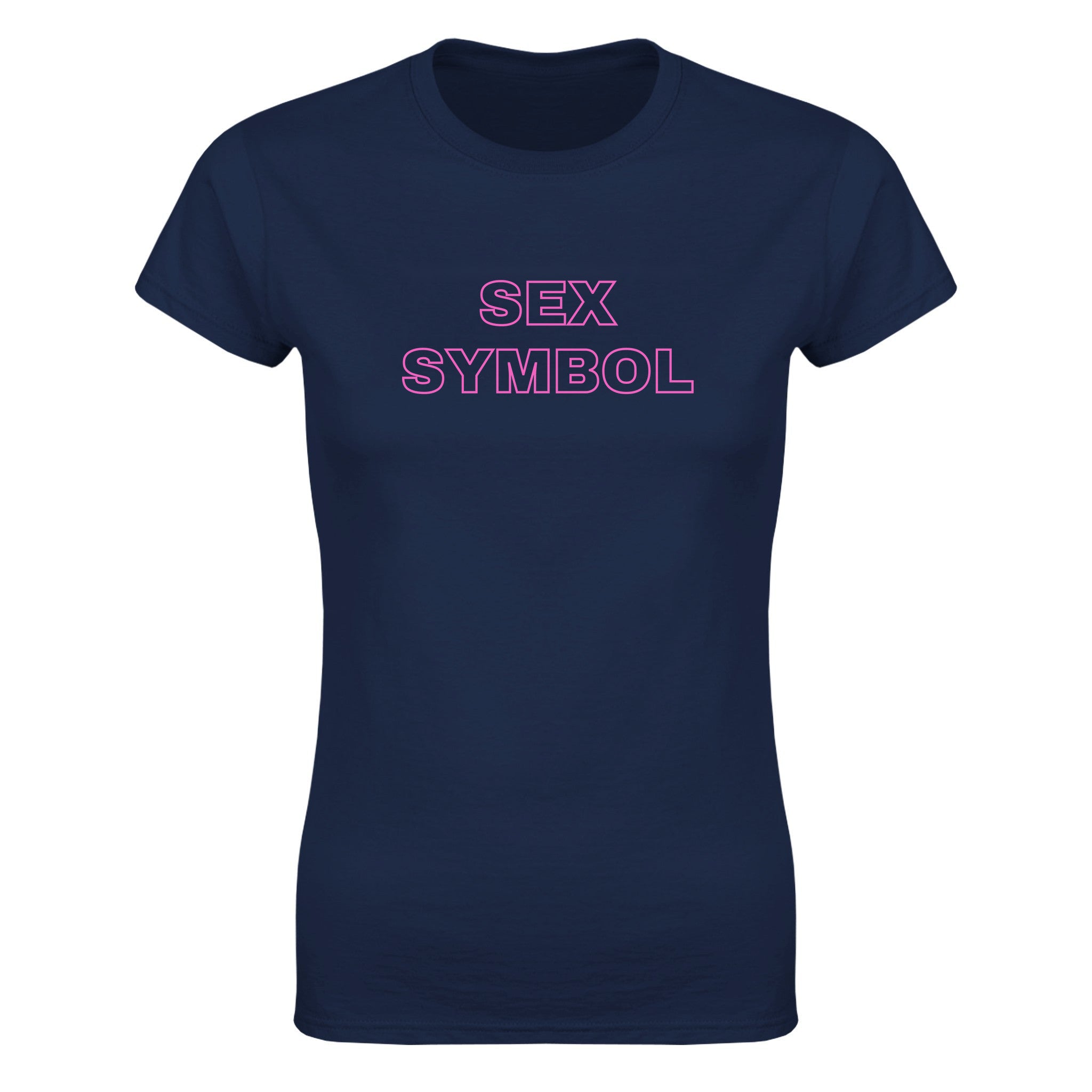 Sex symbol - Dame t-skjorte – Navy