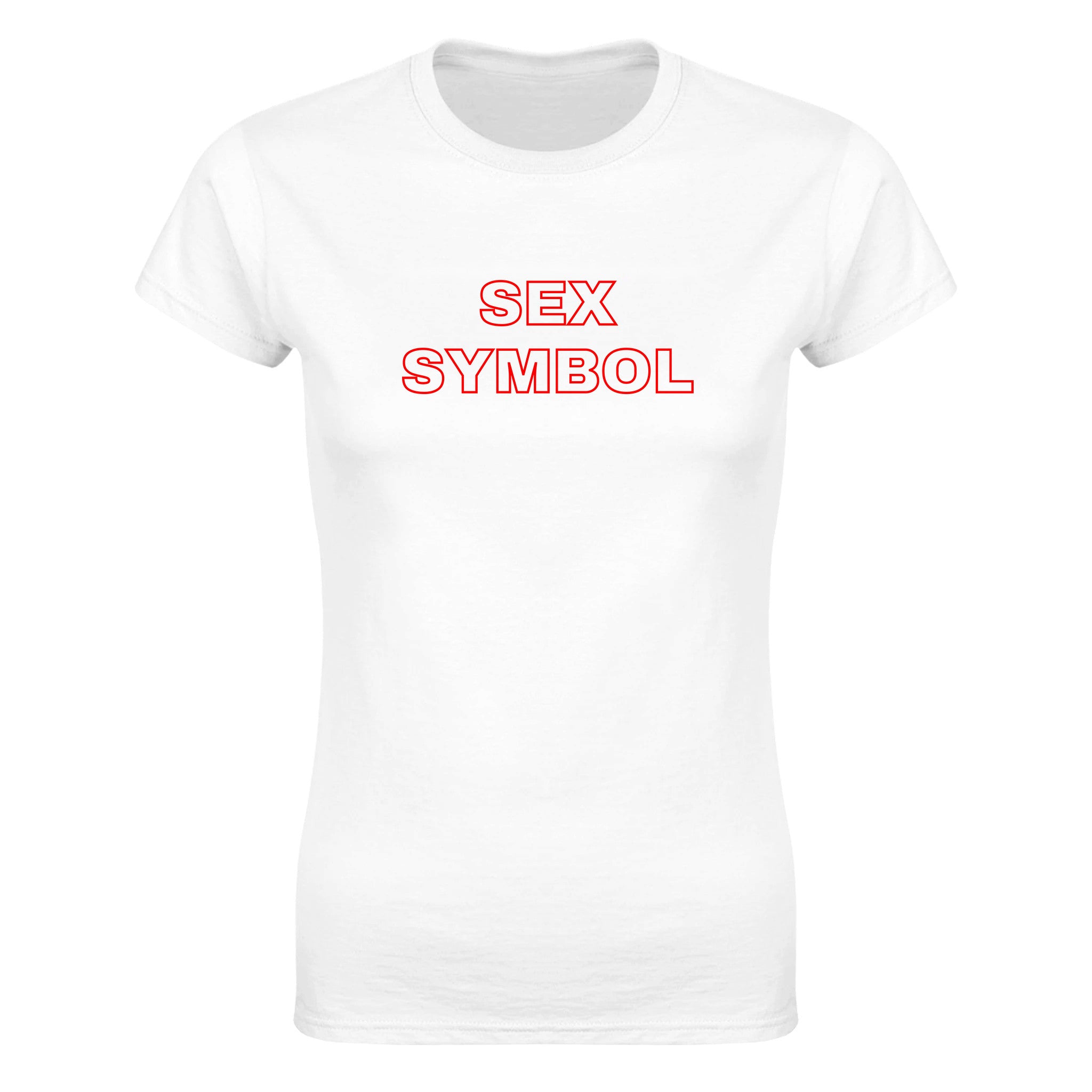 Sex symbol - Dame t-skjorte – White