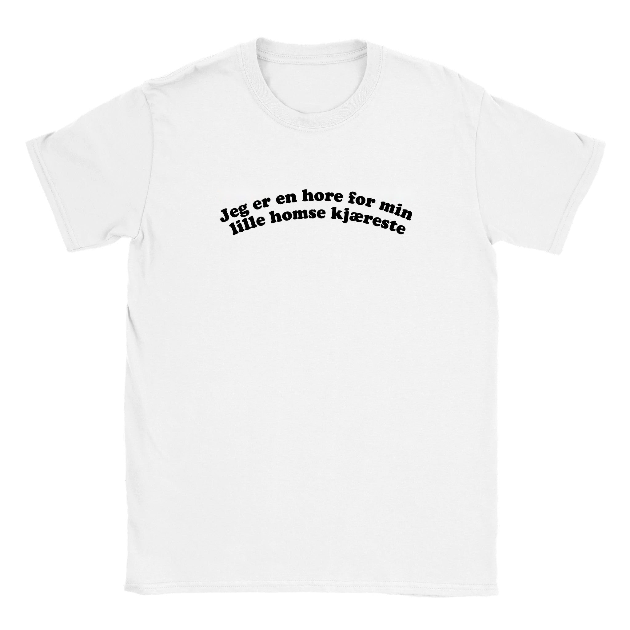I'm a slut for my gay little boyfriend - Baby tee – White