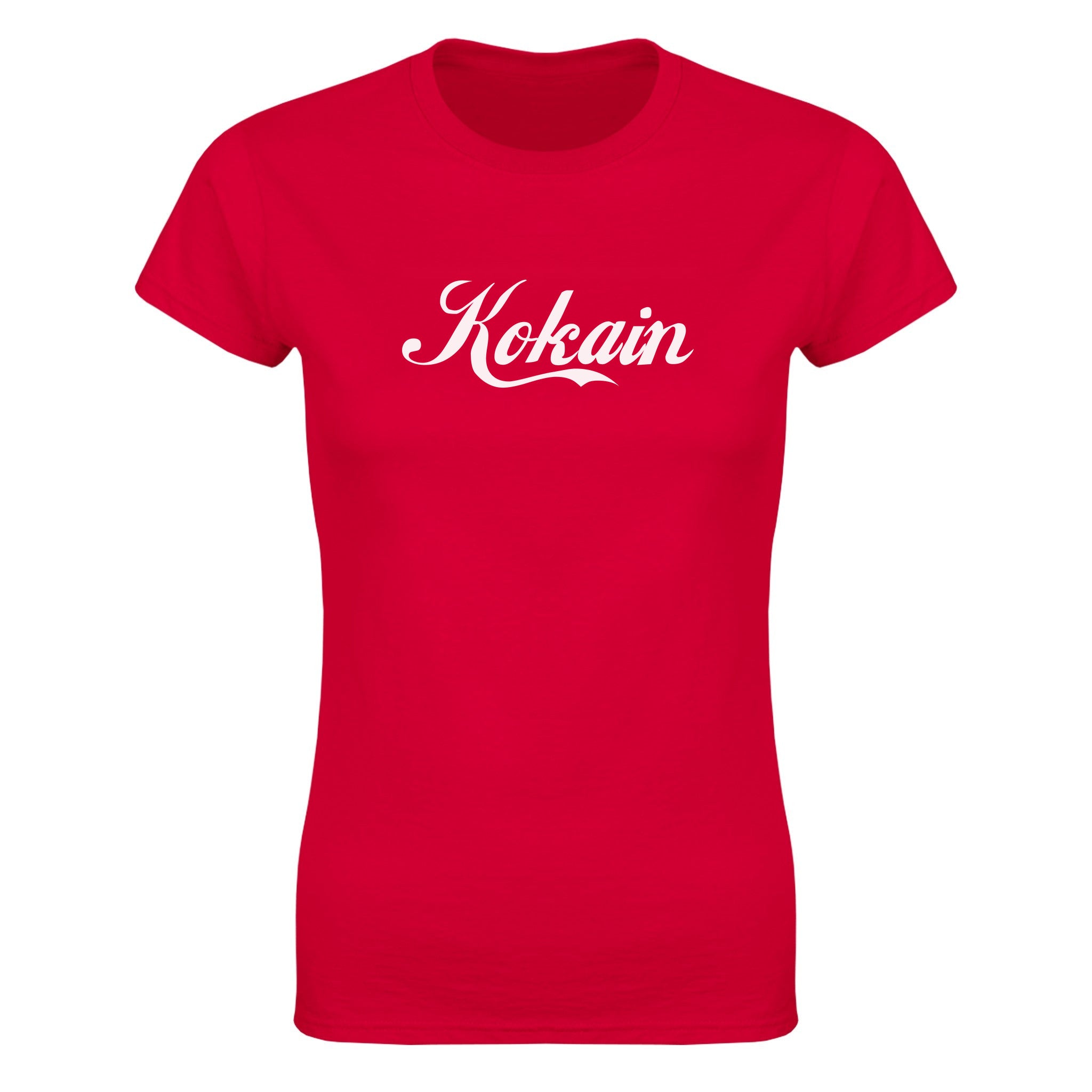 K okain - Dame t-skjorte – Red