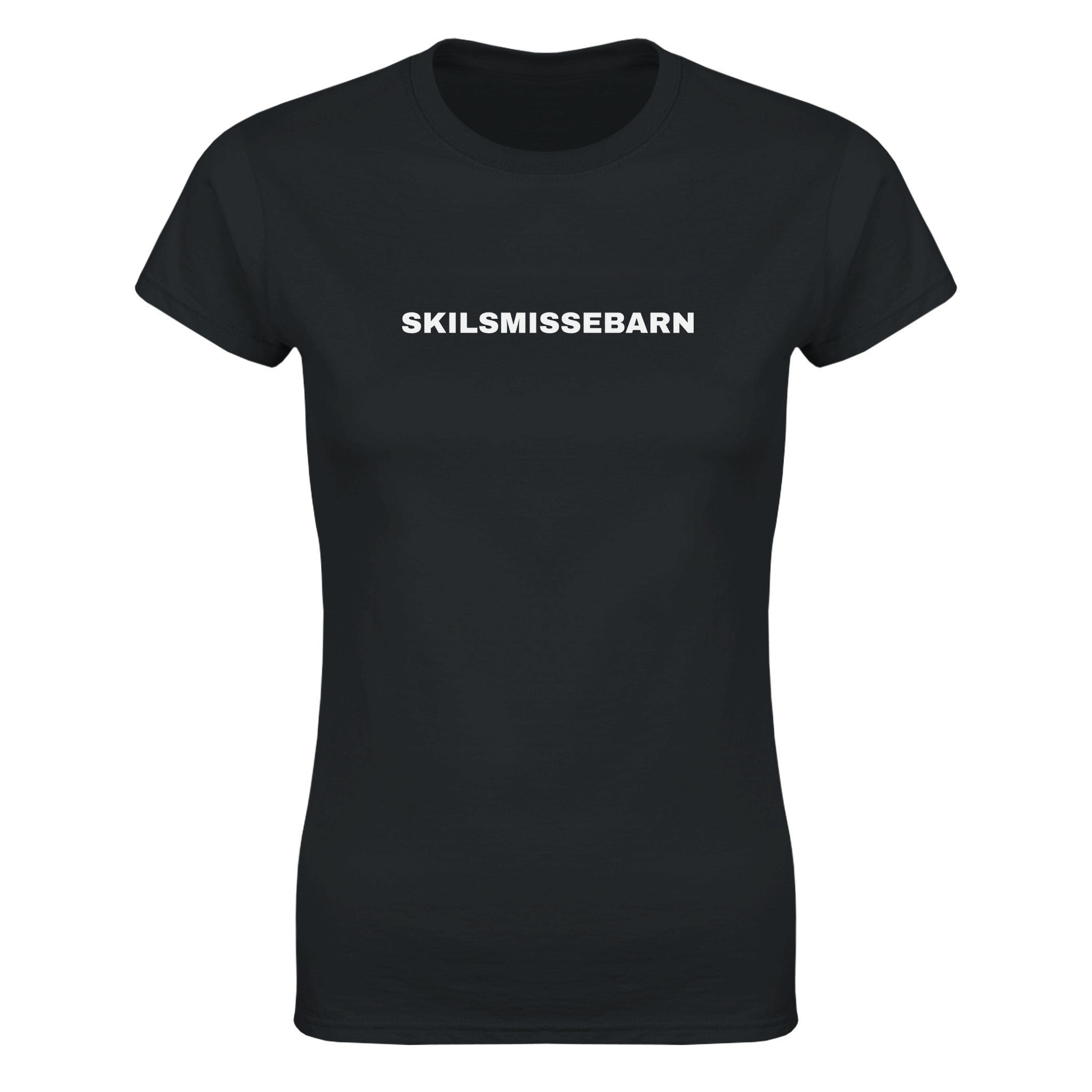 Skilsmissebarn - Dame t-skjorte – Black