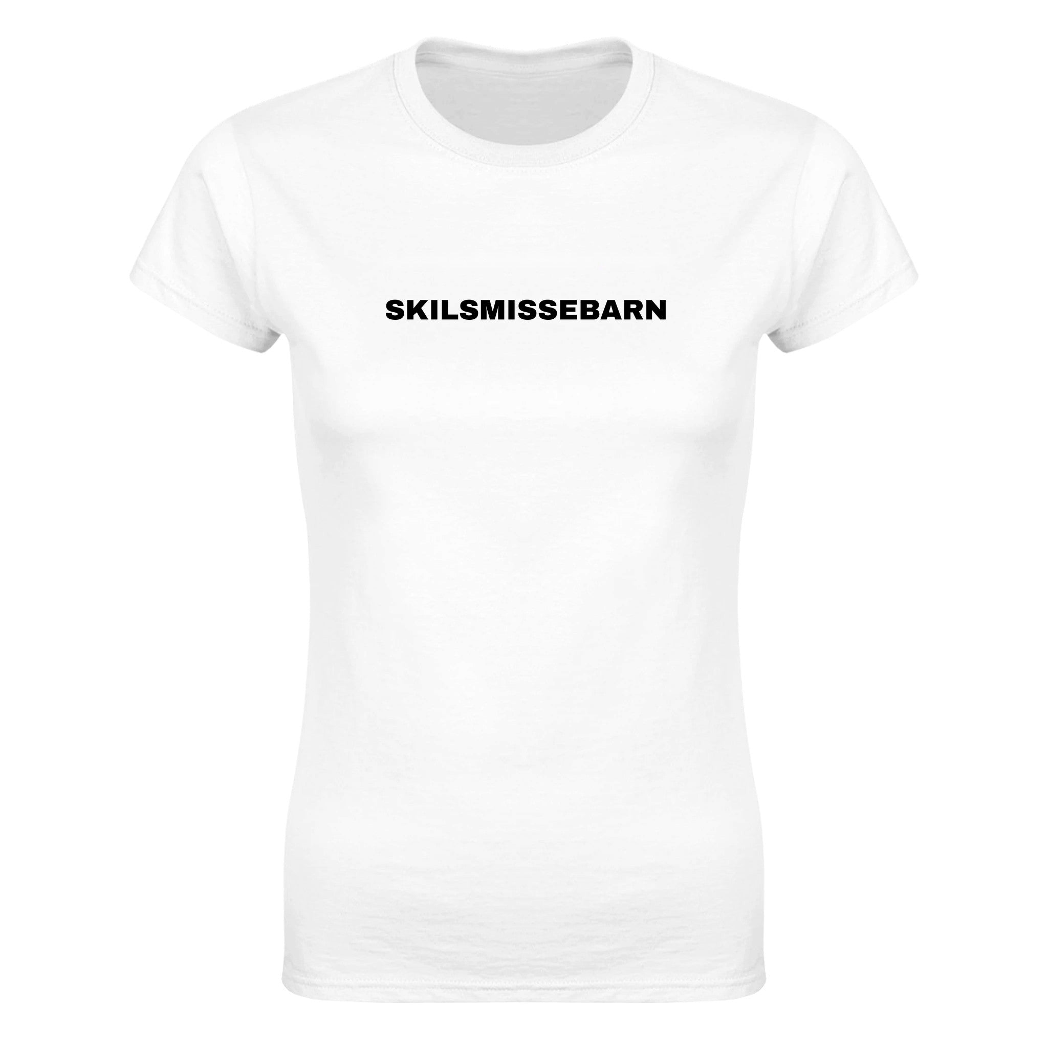 Skilsmissebarn - Dame t-skjorte – White