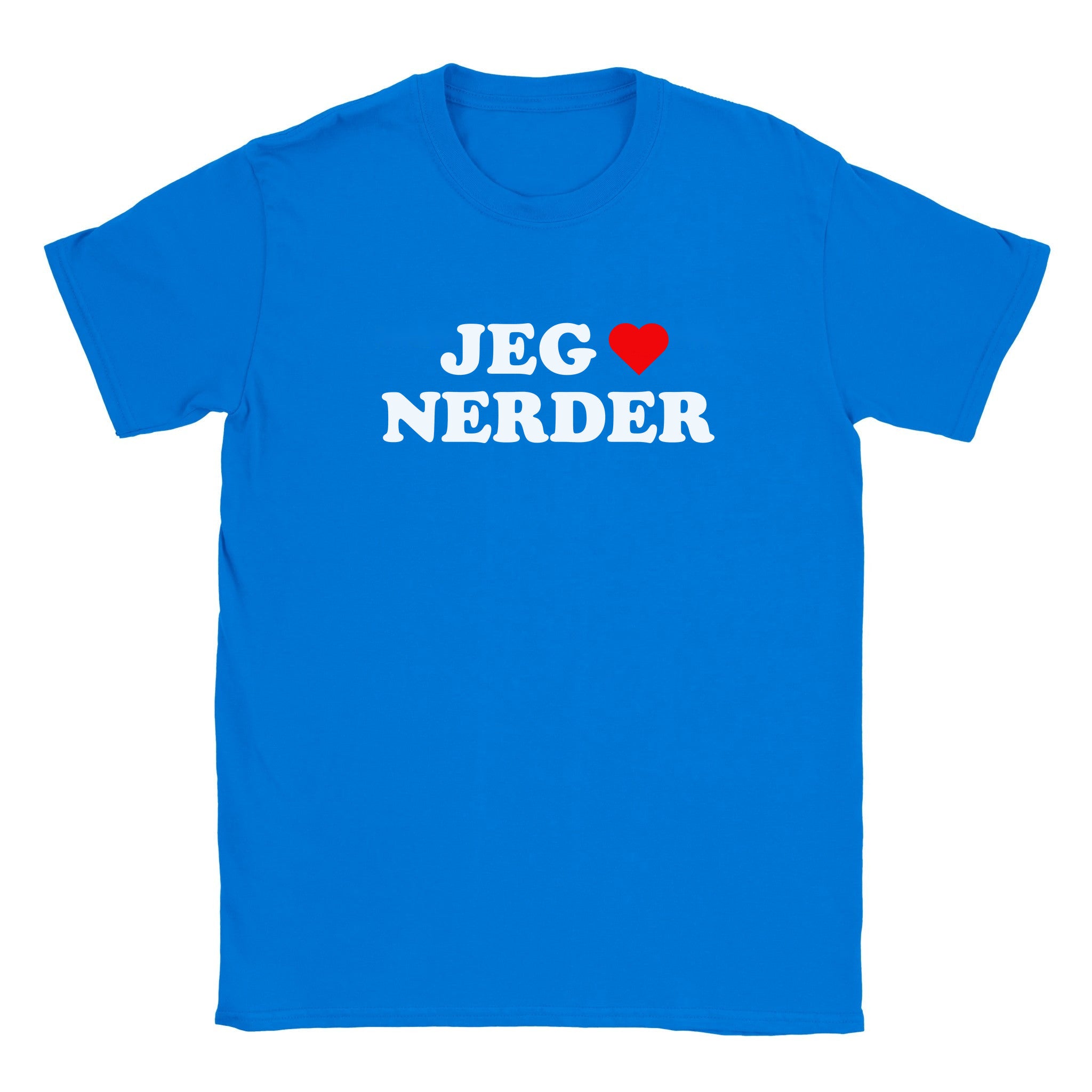 Jeg elsker nerder (design 3) - Baby tee – Royal