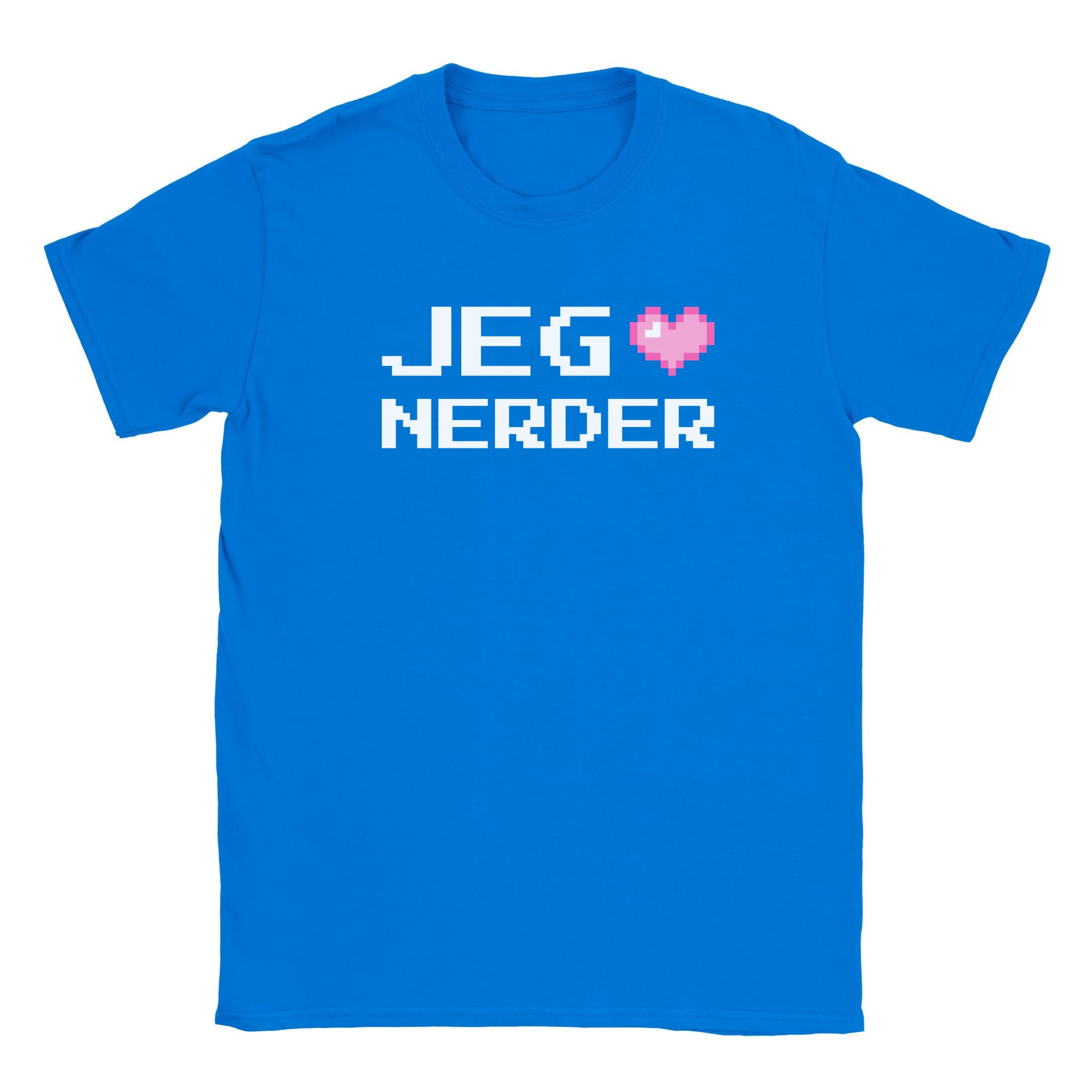 Jeg elsker nerder (design 2) - Baby tee – Royal