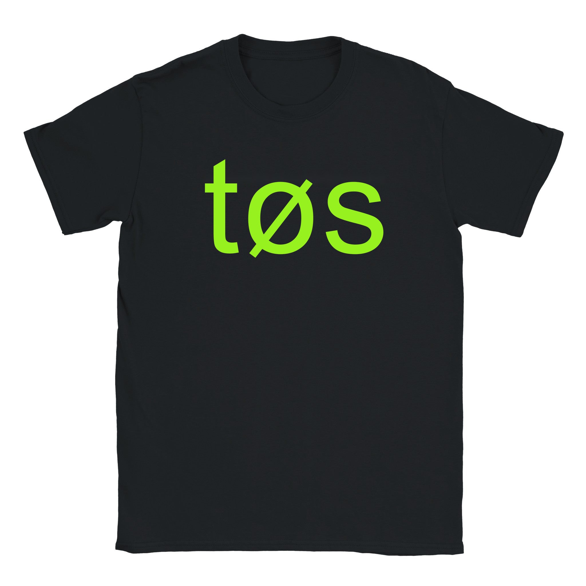 Tøs - Baby tee – Black