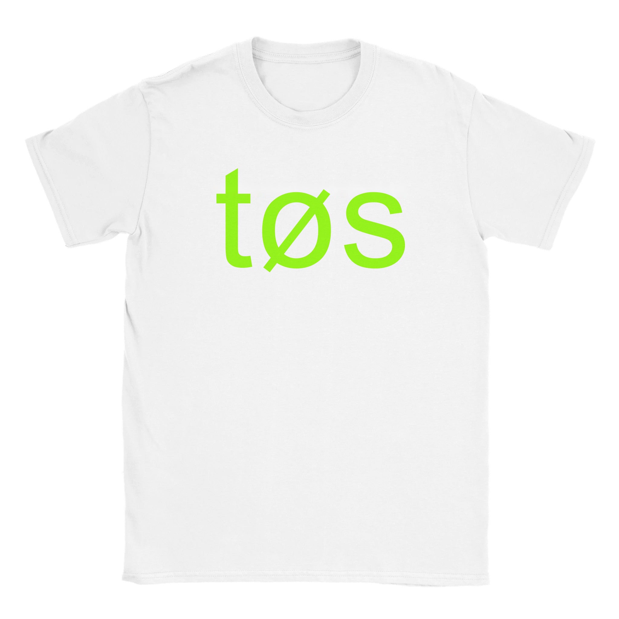 Tøs - Baby tee – White