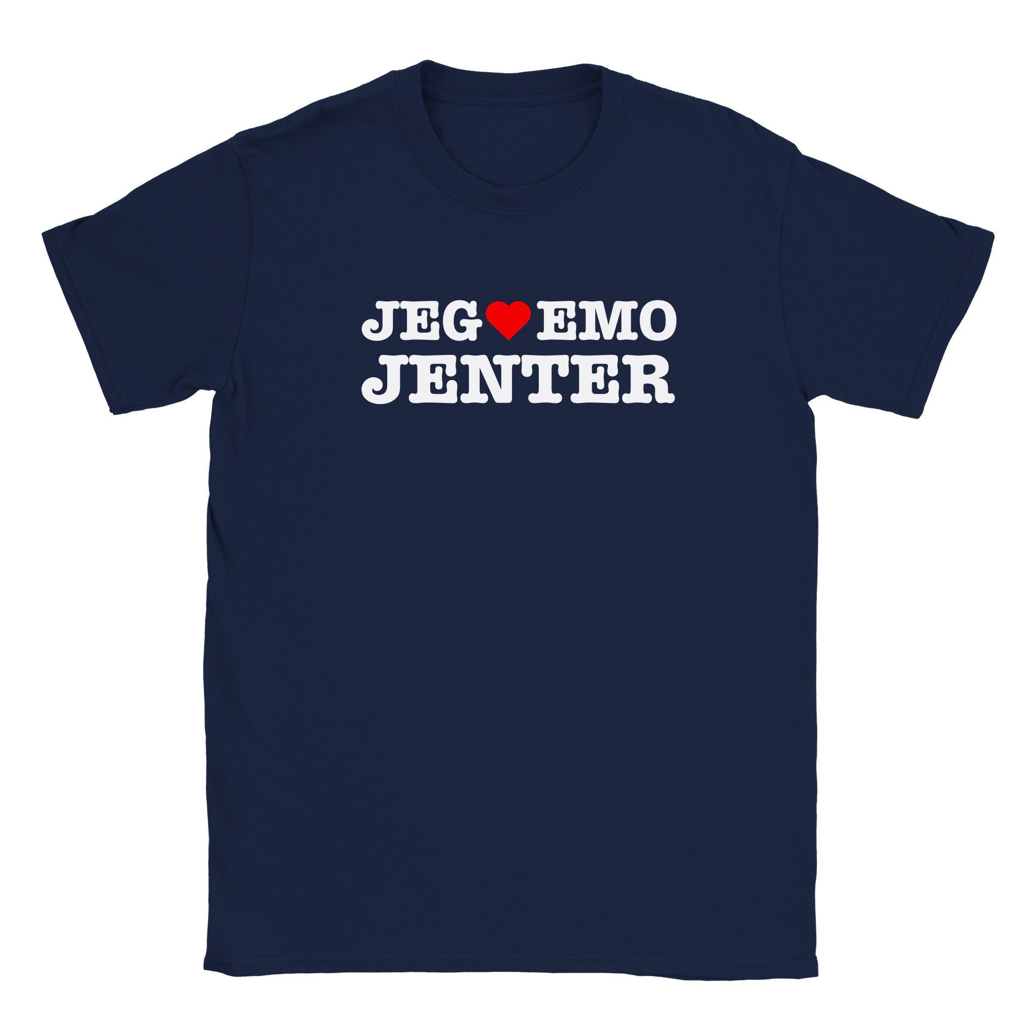 Jeg elsker emo jenter - Baby tee – Navy