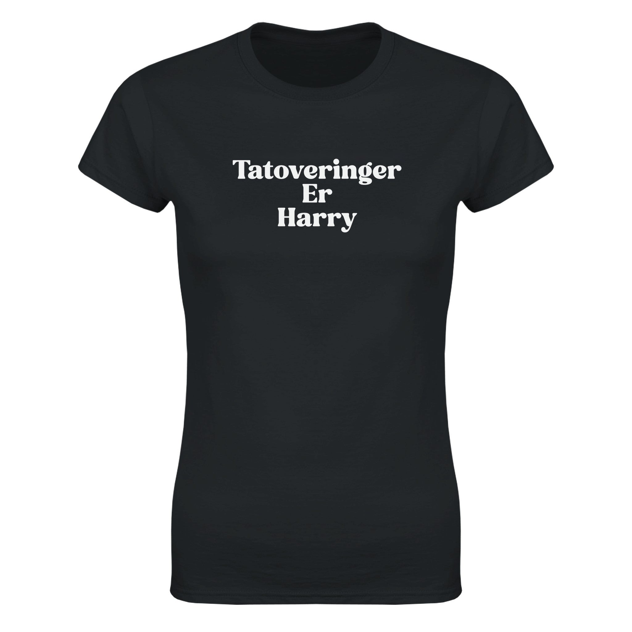 Tatoveringer er harry - Dame t-skjorte – Black
