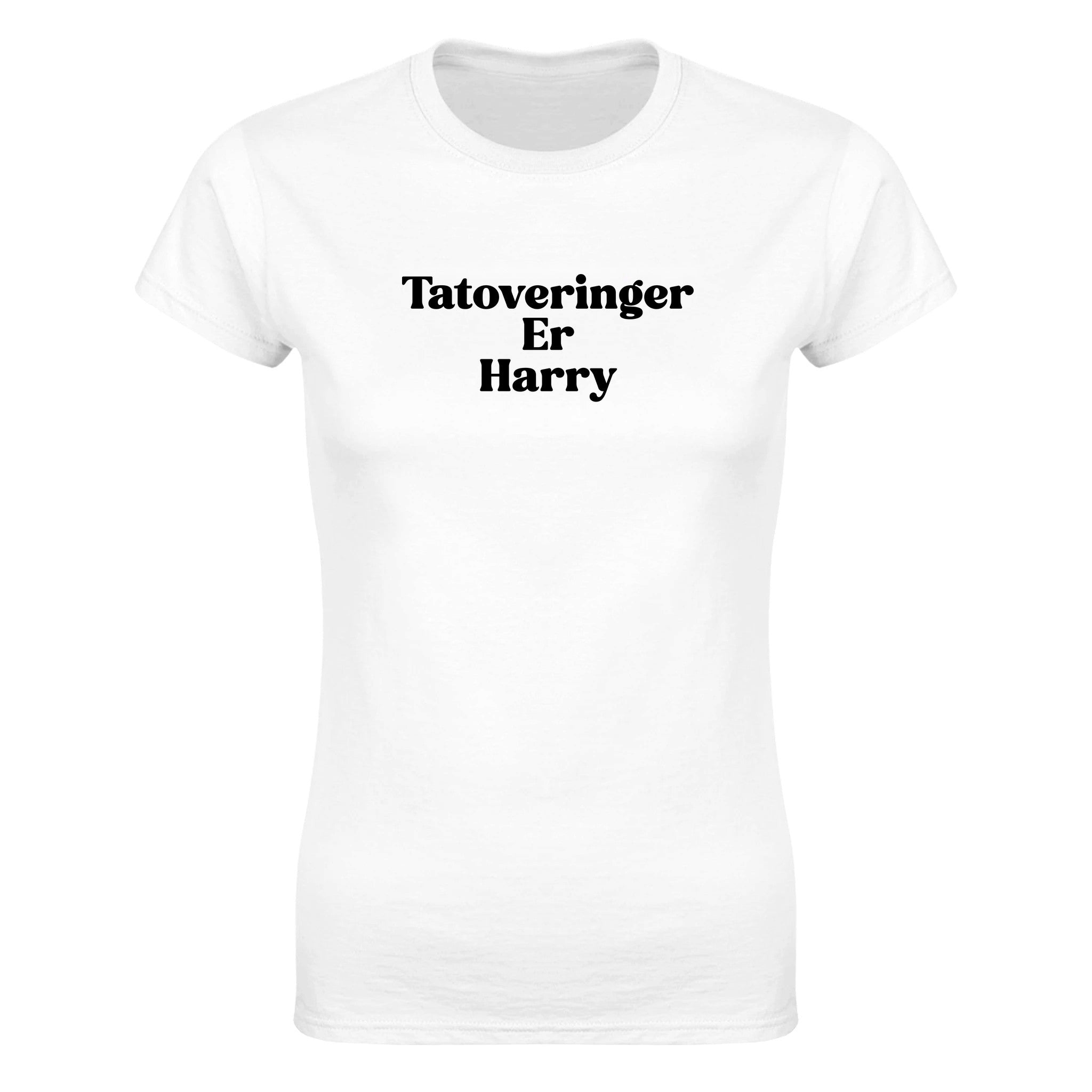 Tatoveringer er harry - Dame t-skjorte – White