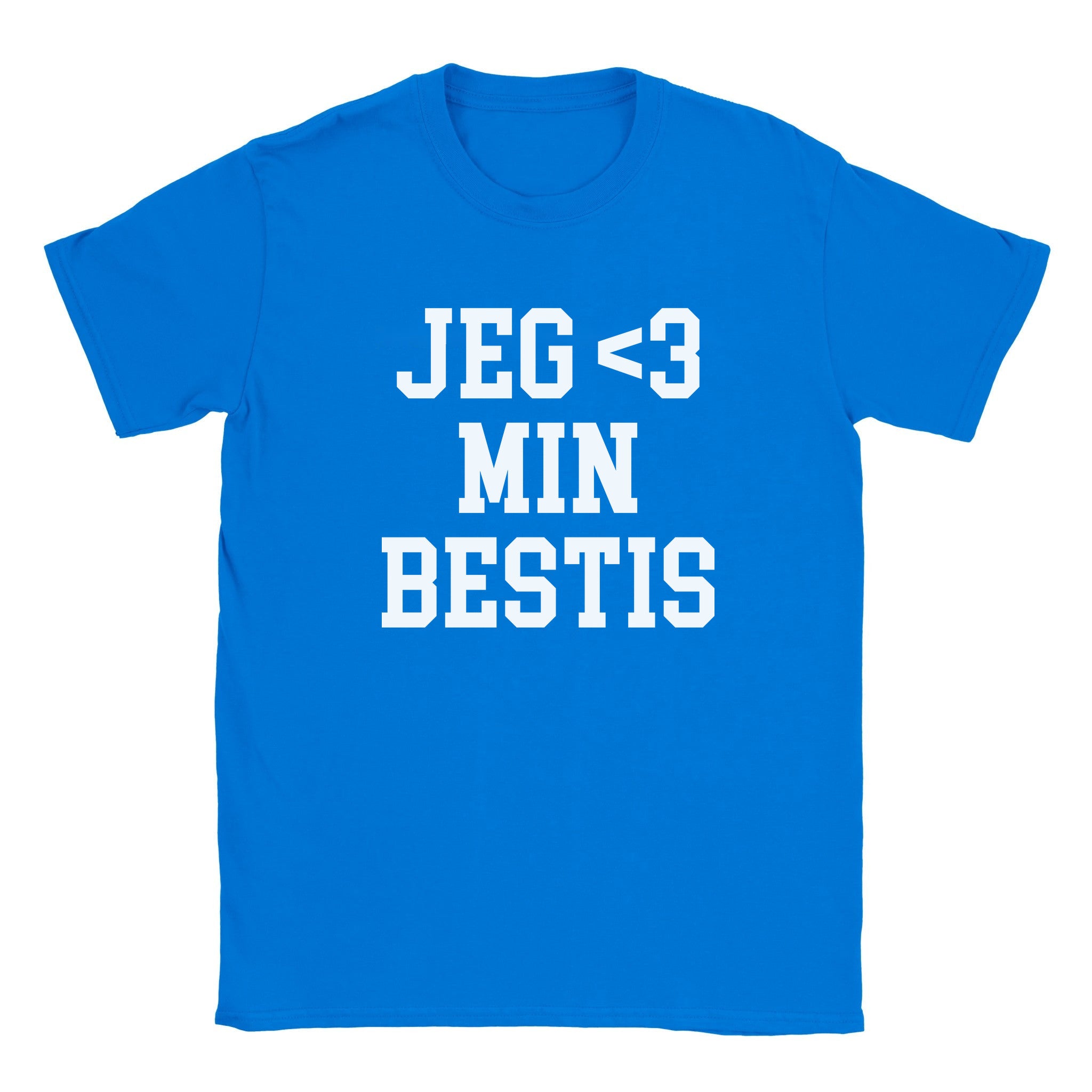 Jeg elsker 3 min bestis - Baby tee – Royal