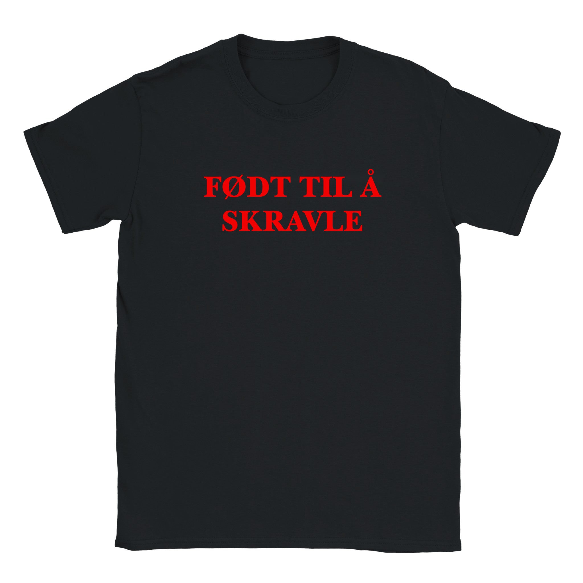 Født til å skravle - Baby tee – Black
