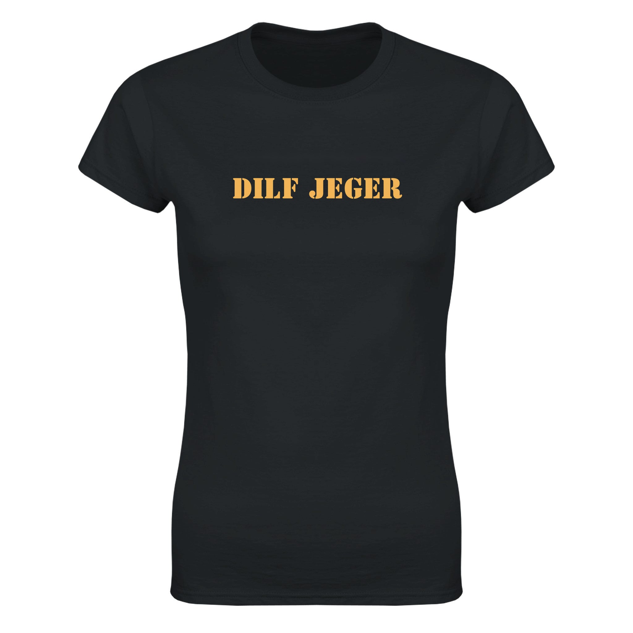 DILF jeger - Dame t-skjorte – Black